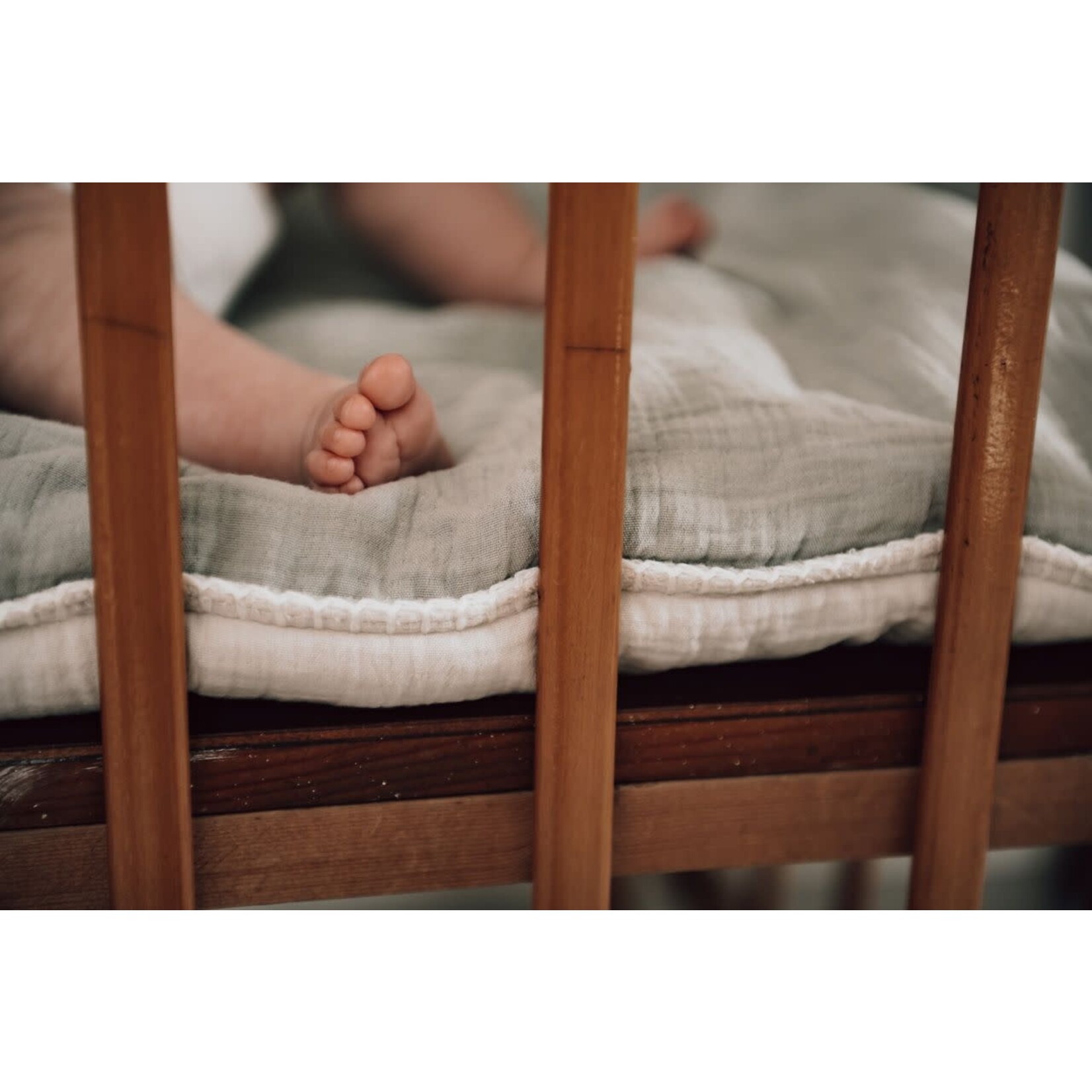 Koeka Tapis de Parc Hydrophile Faro Warm White Sage 75x95CM