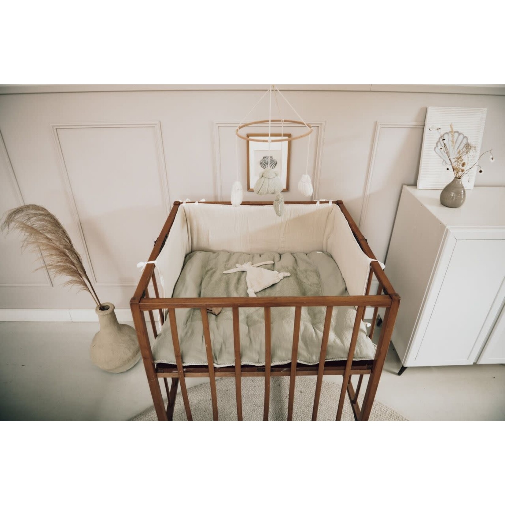 Koeka Tapis de Parc Hydrophile Faro Warm White Sage 75x95CM