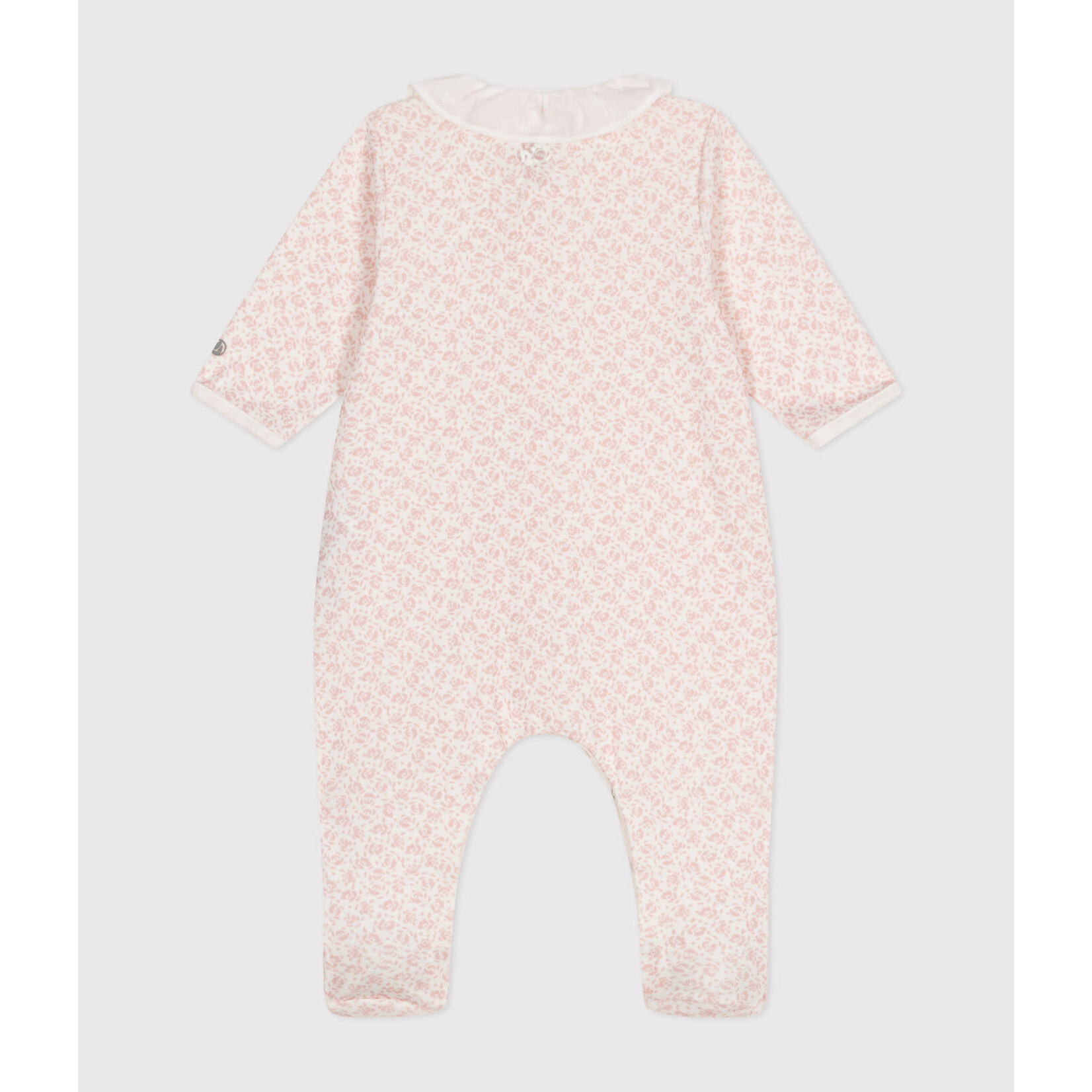 Petit Bateau Pyjama Dors Bien Bébé en Coton Imprimé Fleurs Panty