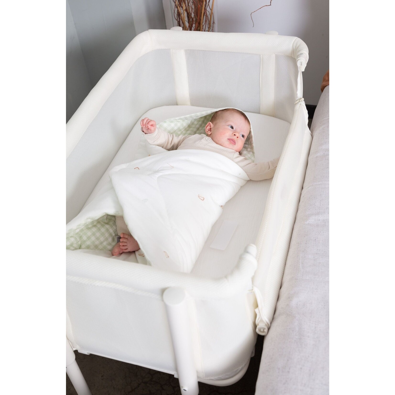 Childwood Berceau Lit Evolux Cododo Naturel Blanc