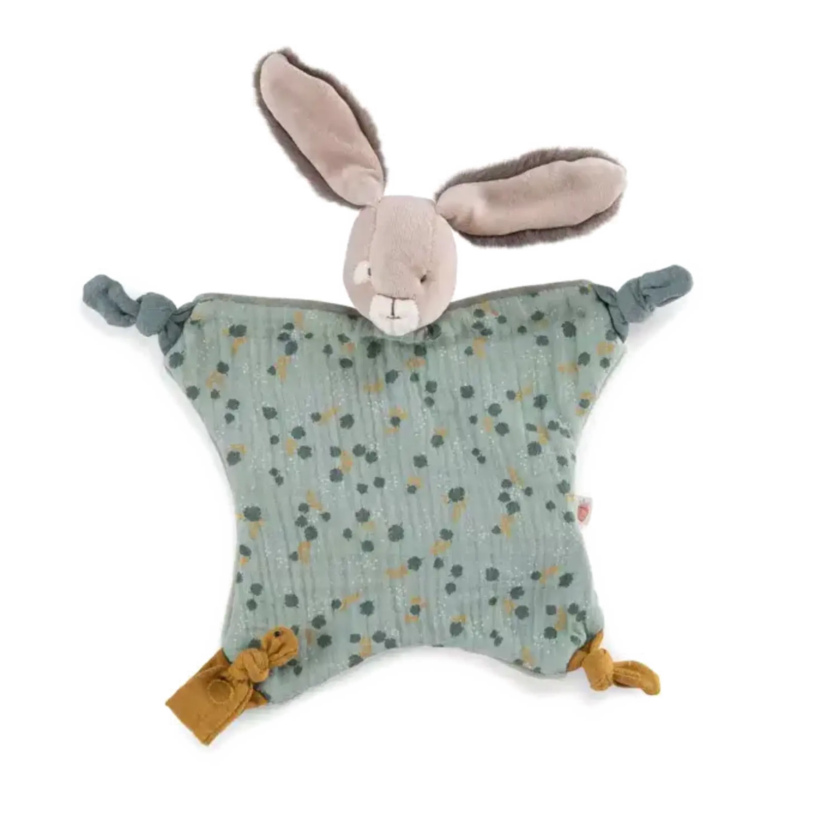 Moulin Roty Doudou Lapin Sauge Trois Petits Lapins