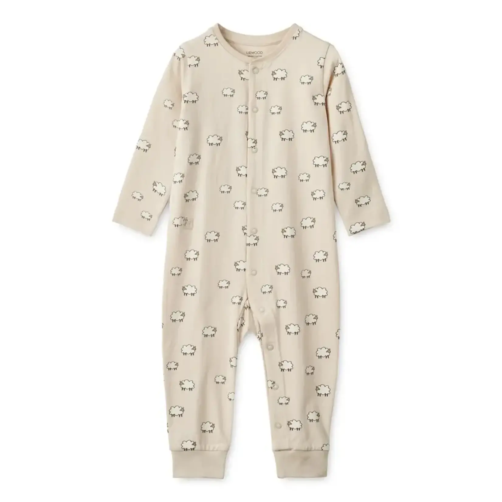 Liewood Birk Pyjama Combi Imprimé Sheep Sandy 3M