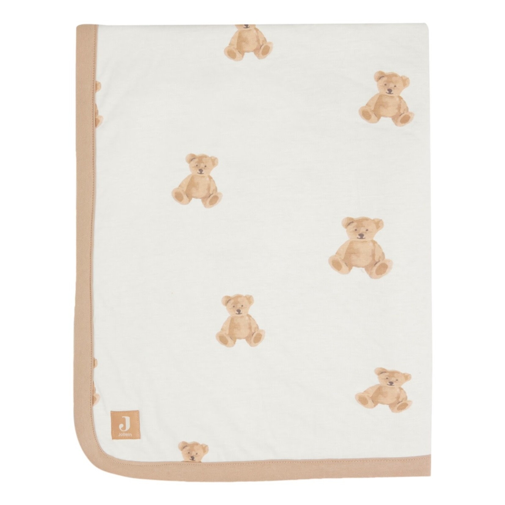 Jollein Couverture Berceau Jersey Tog 1.5 Teddy bear 75x100CM