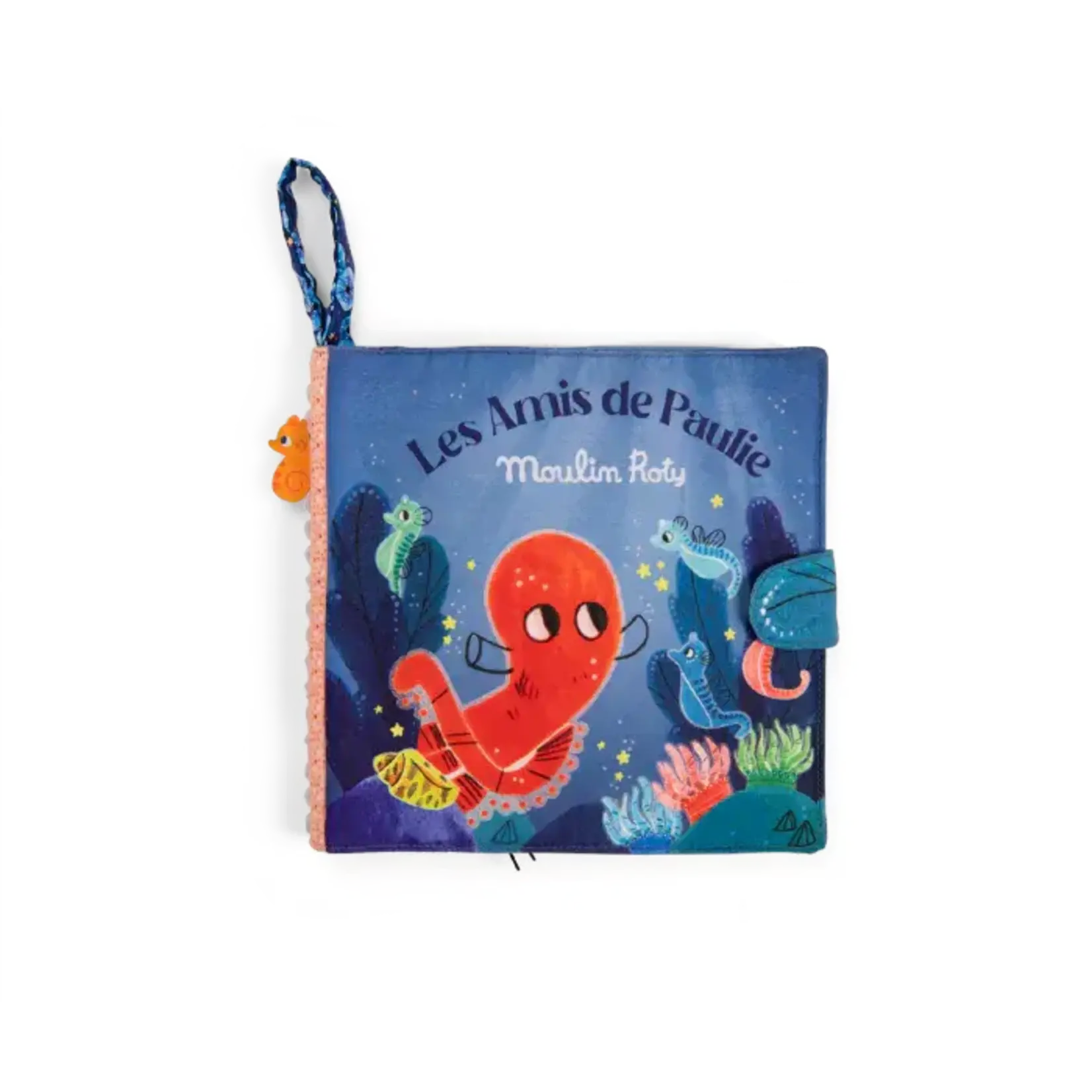 Moulin Roty Livre Tissu Activités - Les Aventures de Paulie Dès 0M