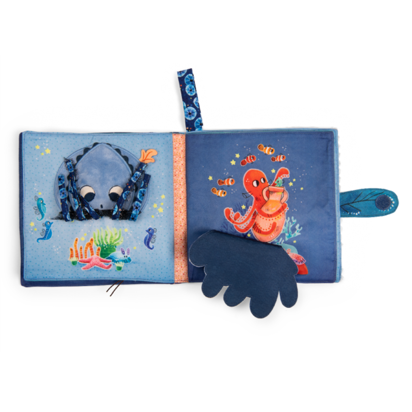 Moulin Roty Livre Tissu Activités - Les Aventures de Paulie Dès 0M