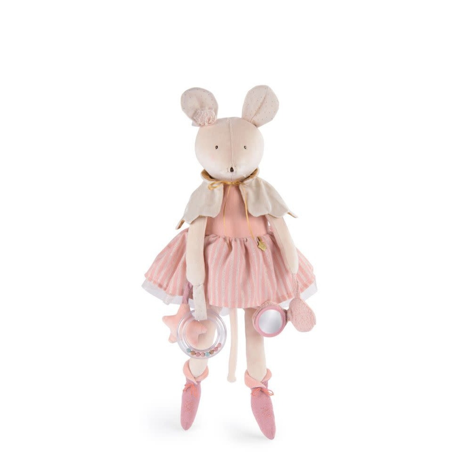 Moulin Roty Grande peluche d'activités Souris - La petite école de danse