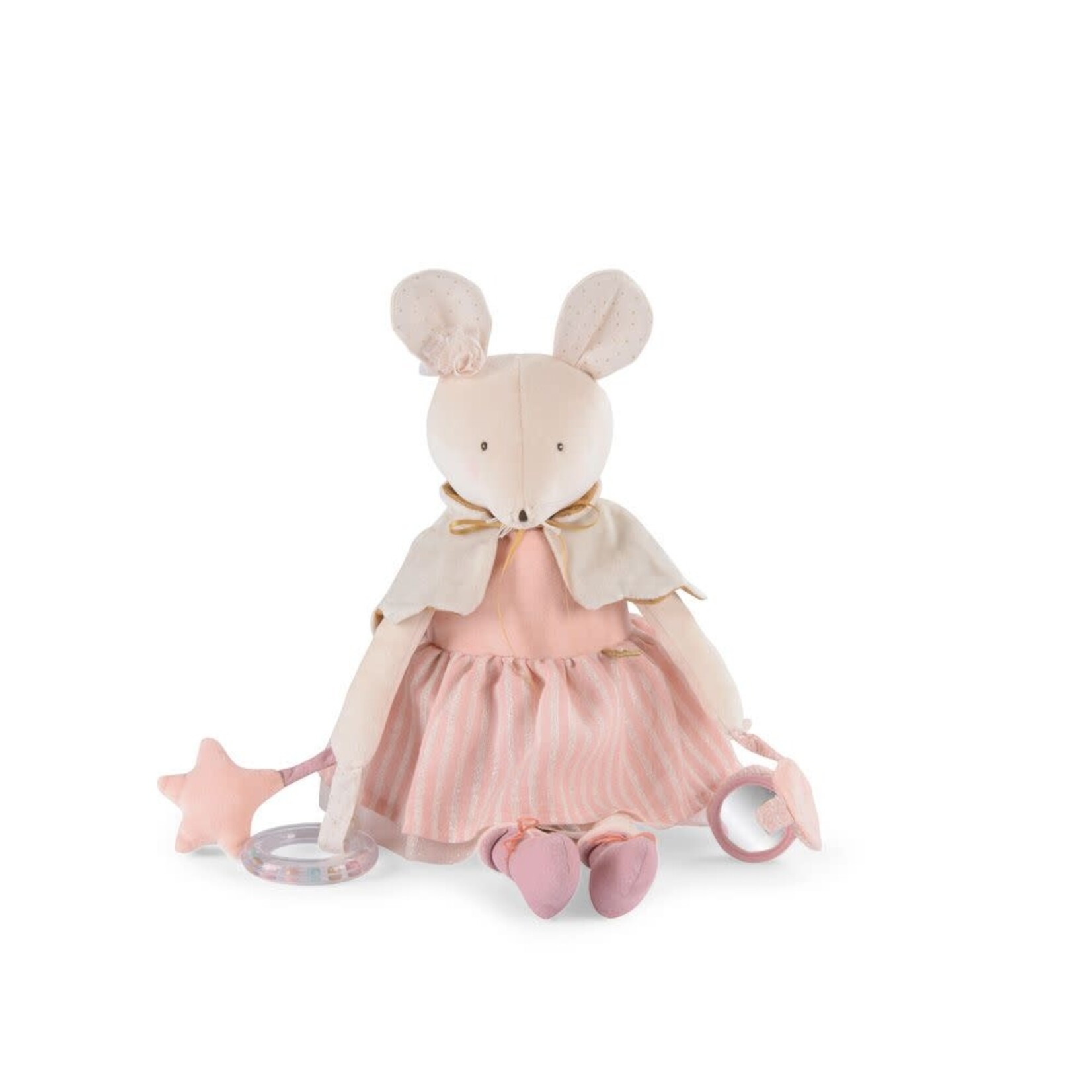 Moulin Roty Grande peluche d'activités Souris - La petite école de danse