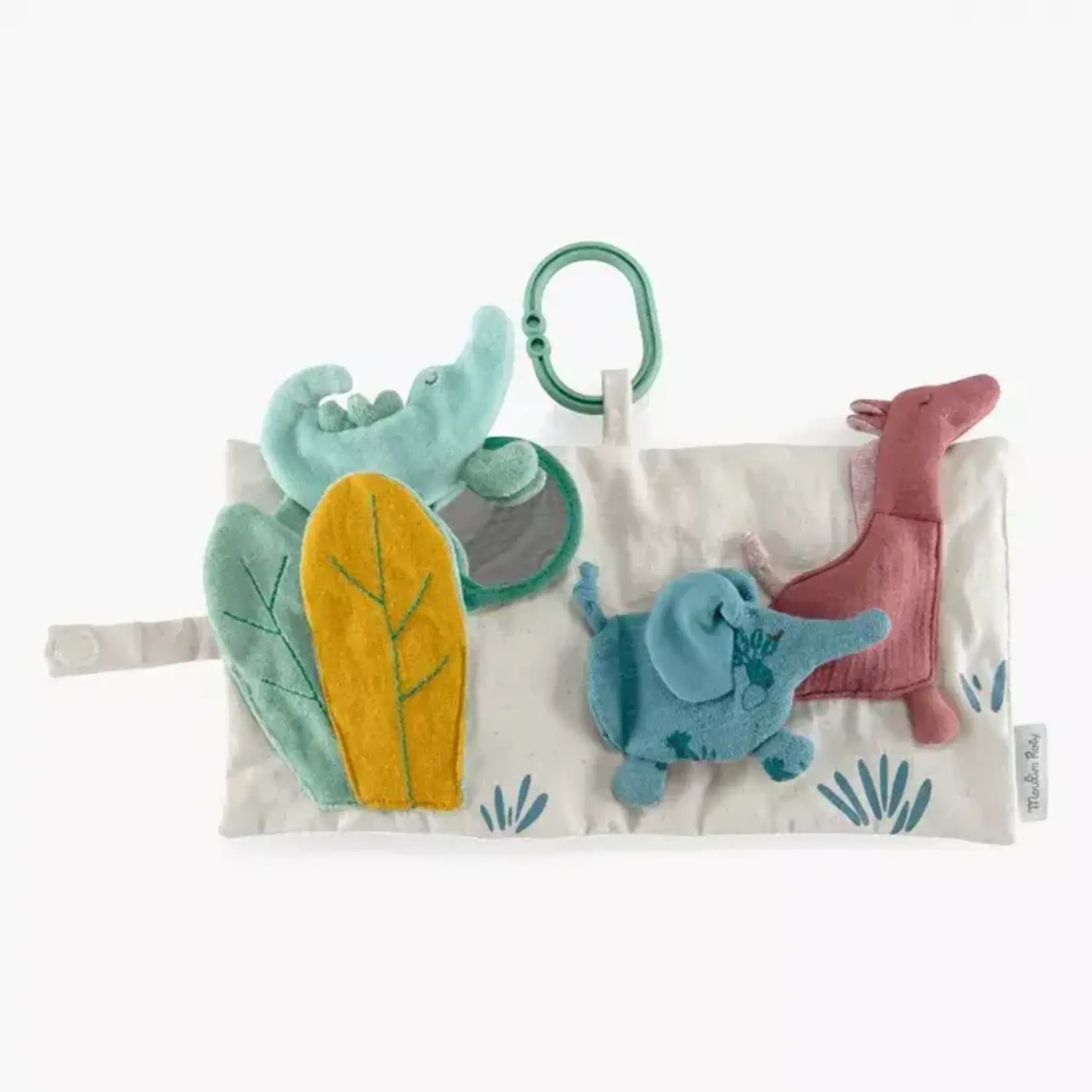 Moulin Roty Livre Tissu Activités Sous Mon Baobab