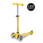 Micro Mobility Trottinette Evolutive Mini Micro Deluxe LED 3 Roues Jaune