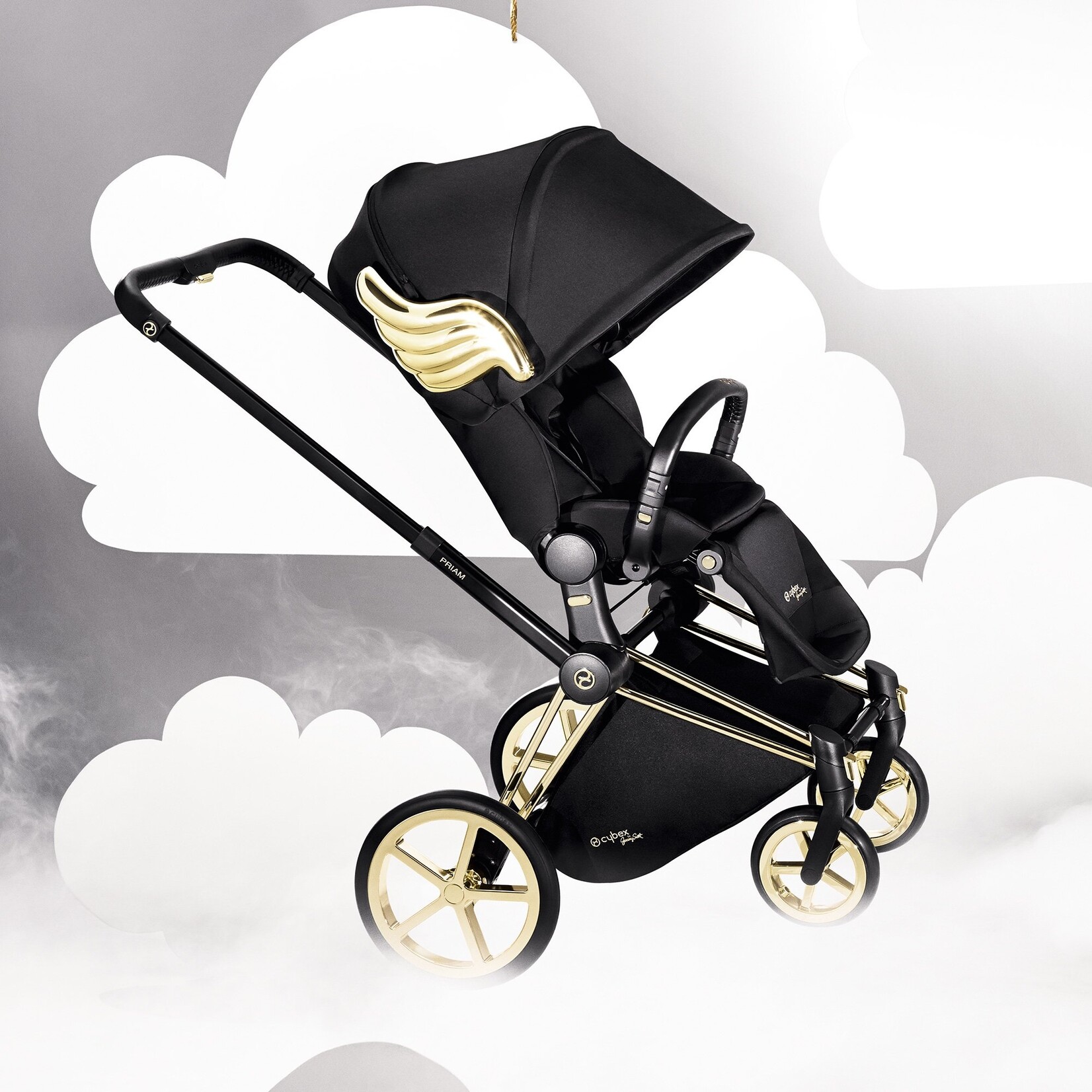 Cybex Platinum Poussette Priam 4 Jeremy Scott Wings