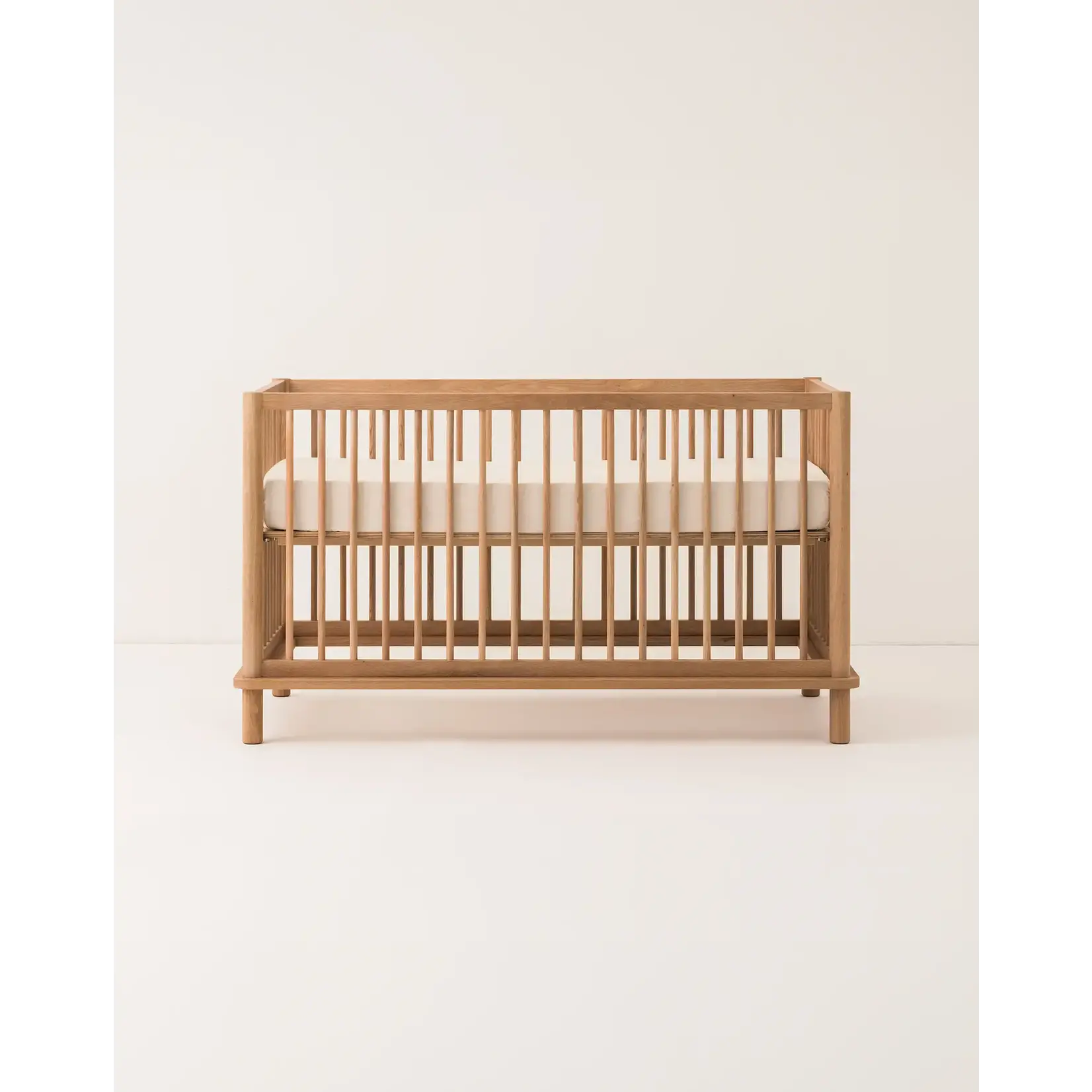 Nobodinoz Lit Bébé Evolutif Latitude en Bois de Chêne Massif 70x140CM