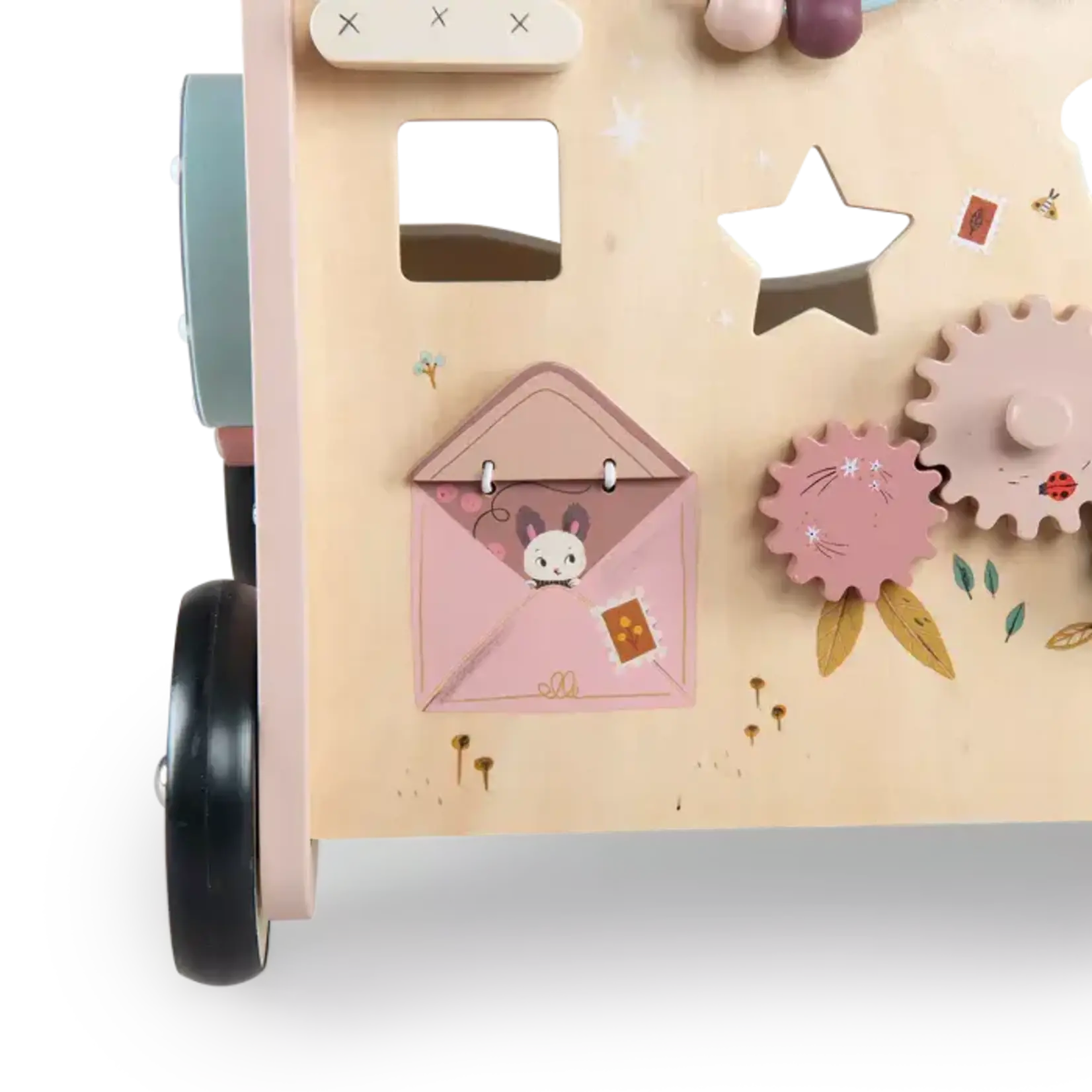 Moulin Roty Chariot de Marche Activités Après la Pluie - Dès 12M