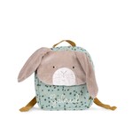 Moulin Roty Sac à Dos Lapin Sauge Trois Petits Lapins