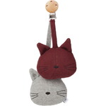 Liewood Rosa Jouet pour Poussette à Suspendre Chat Grey Mélange