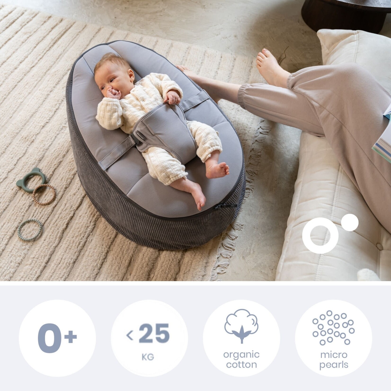 Doomoo Pouf Evolutif Doomoo Seat'n Grow  0-5 Ans