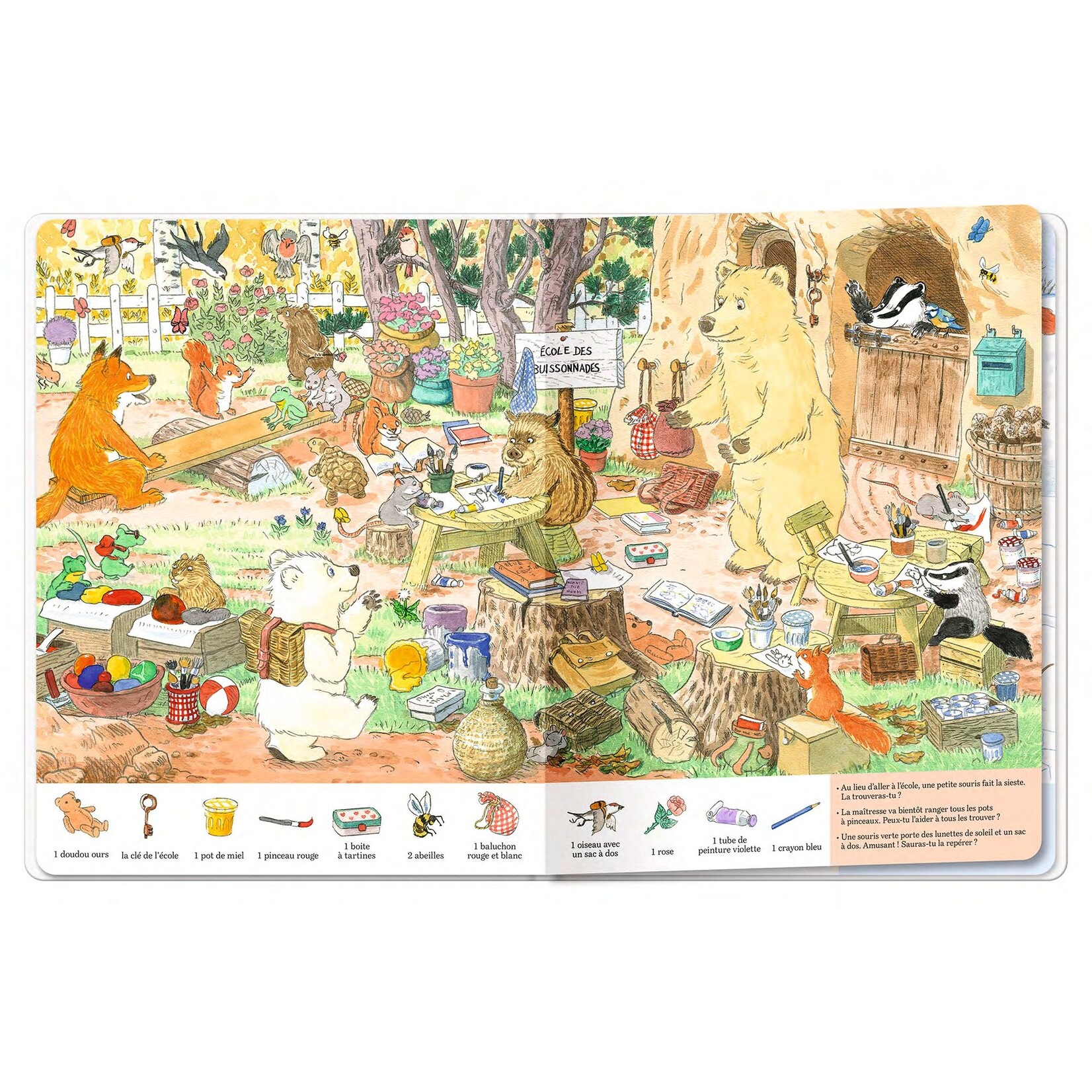 Moulin Roty Livre "Calinours Cherche et Trouve" - Dès 4A