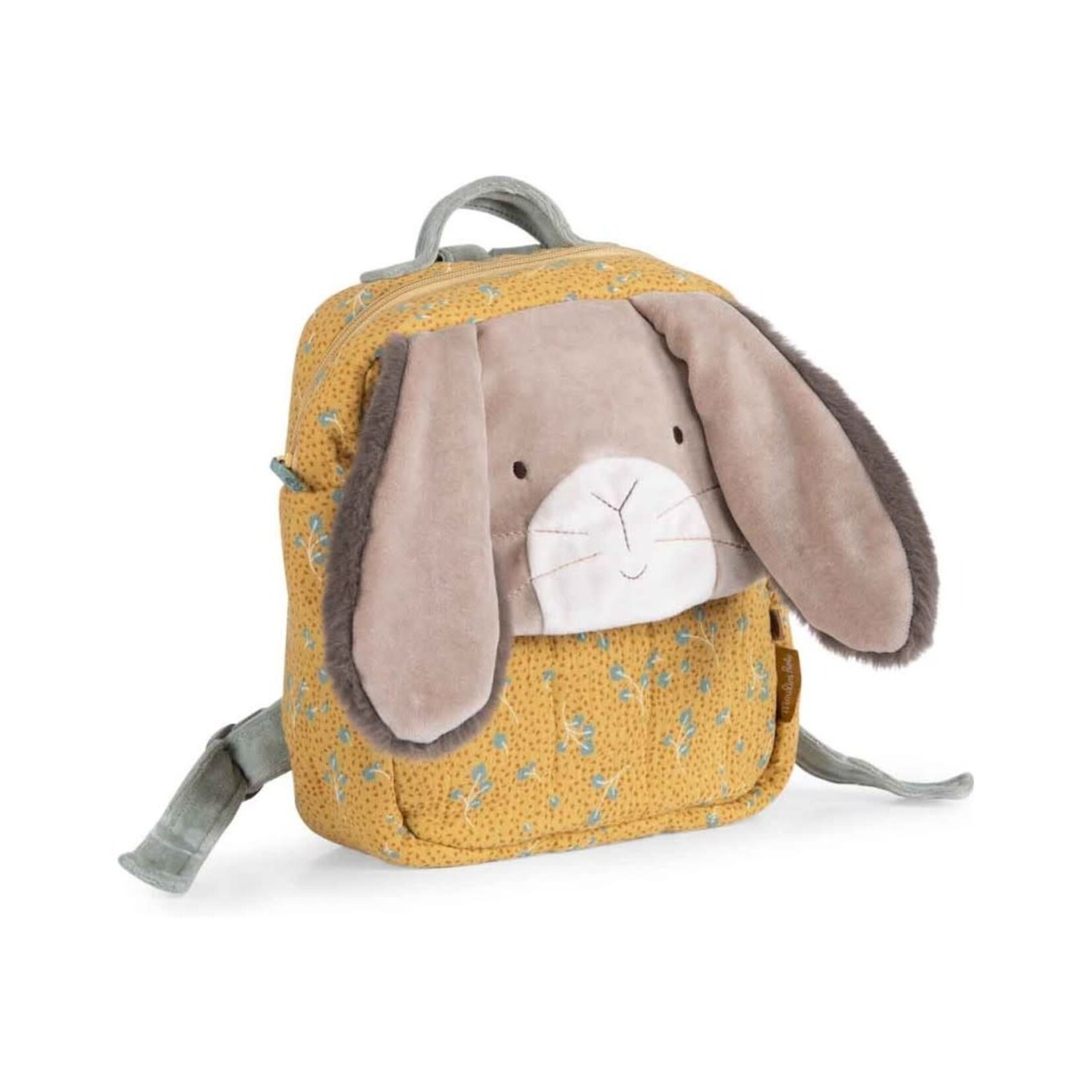 Moulin Roty Sac à Dos Lapin Ocre Trois Petits Lapins