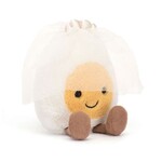 JellyCat Peluche Amuseable Boiled Egg Bride Mariée Oeuf A la Coque