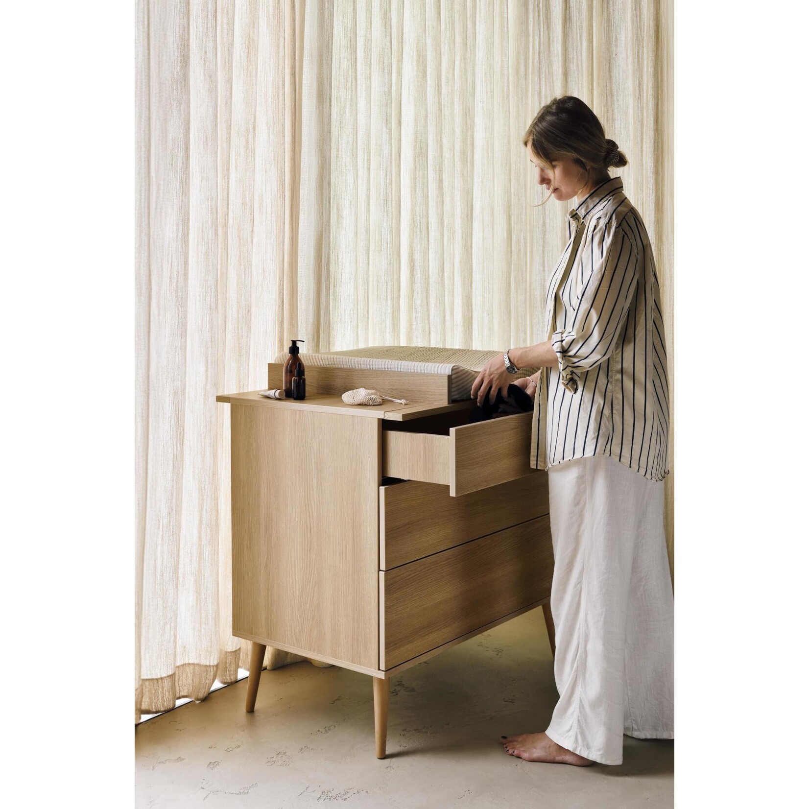 Quax Flow Extension Commode Honey Ash