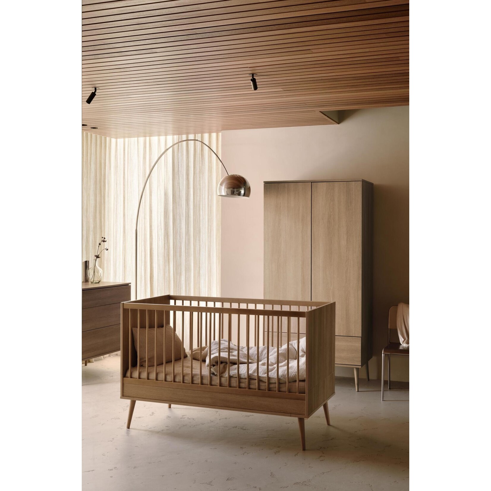 Quax Flow Lit Transformable Honey Ash 70x140 CM