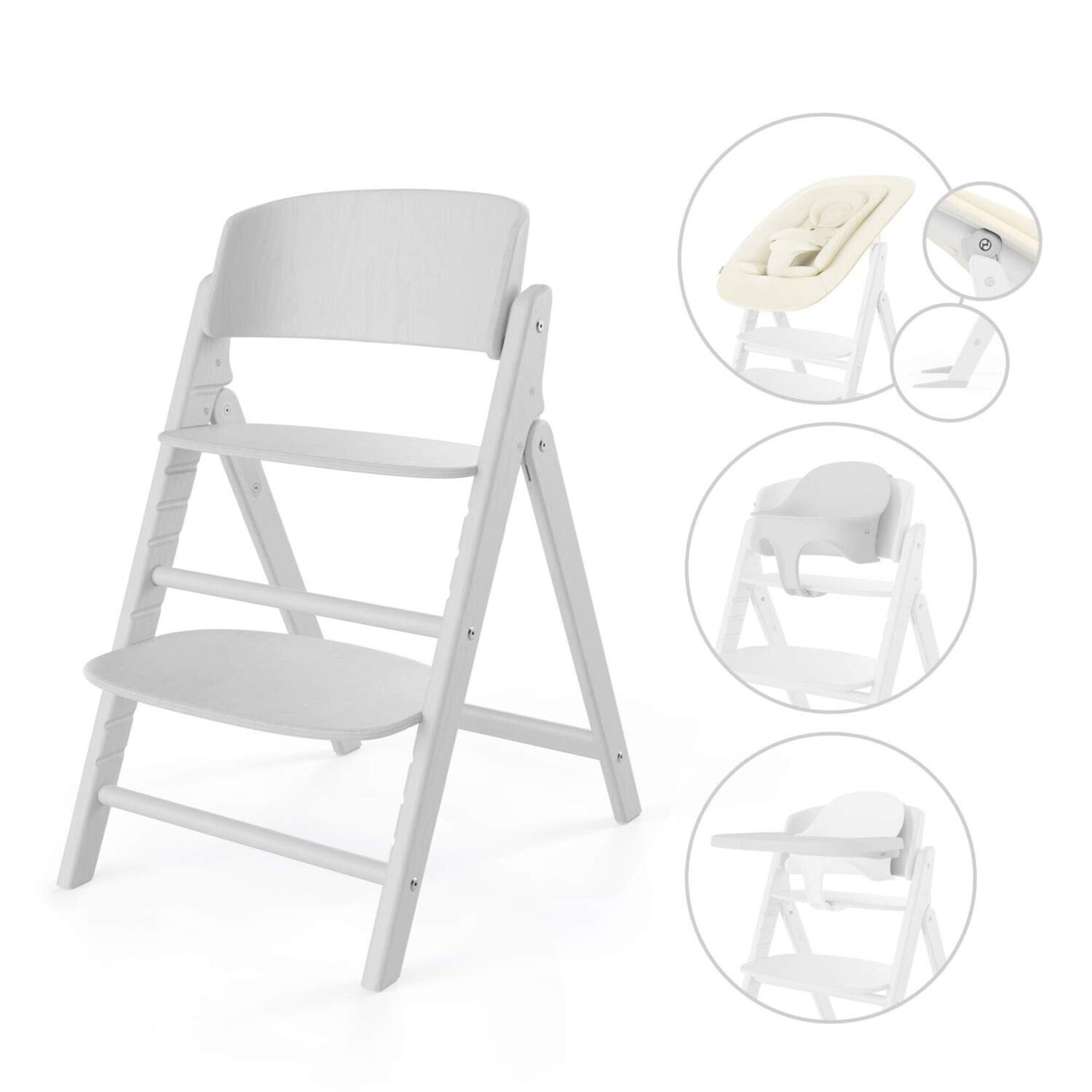 Cybex Gold Click & Fold Chaise Haute évolutive Pliante 4 En 1