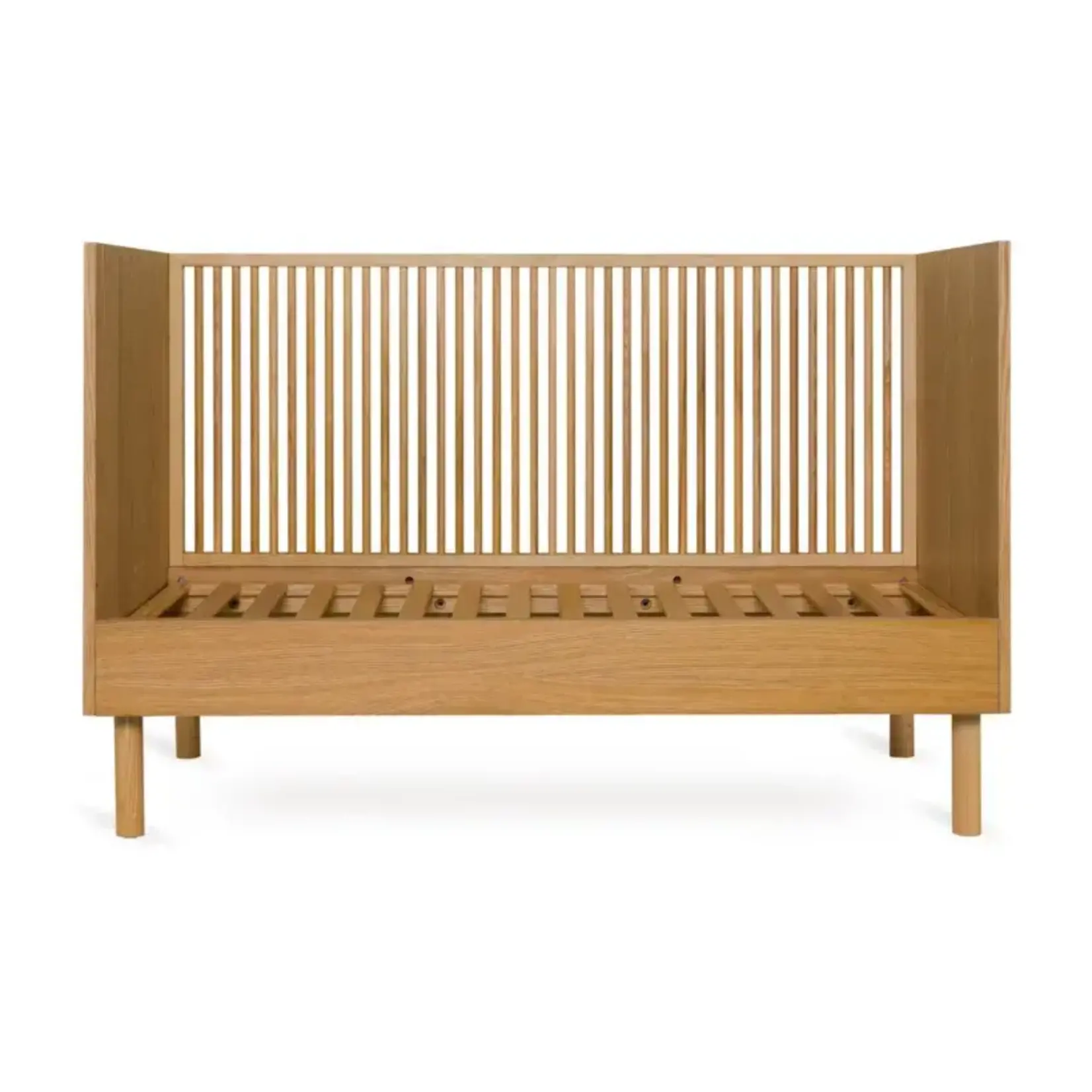 Quax Hai No Ki Lit Bébé Evolutif et Transformable 70x140CM Natural Ash