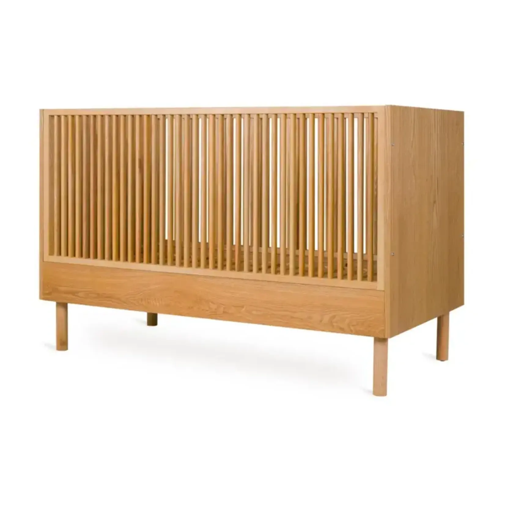 Quax Hai No Ki Lit Bébé Evolutif et Transformable 70x140CM Natural Ash
