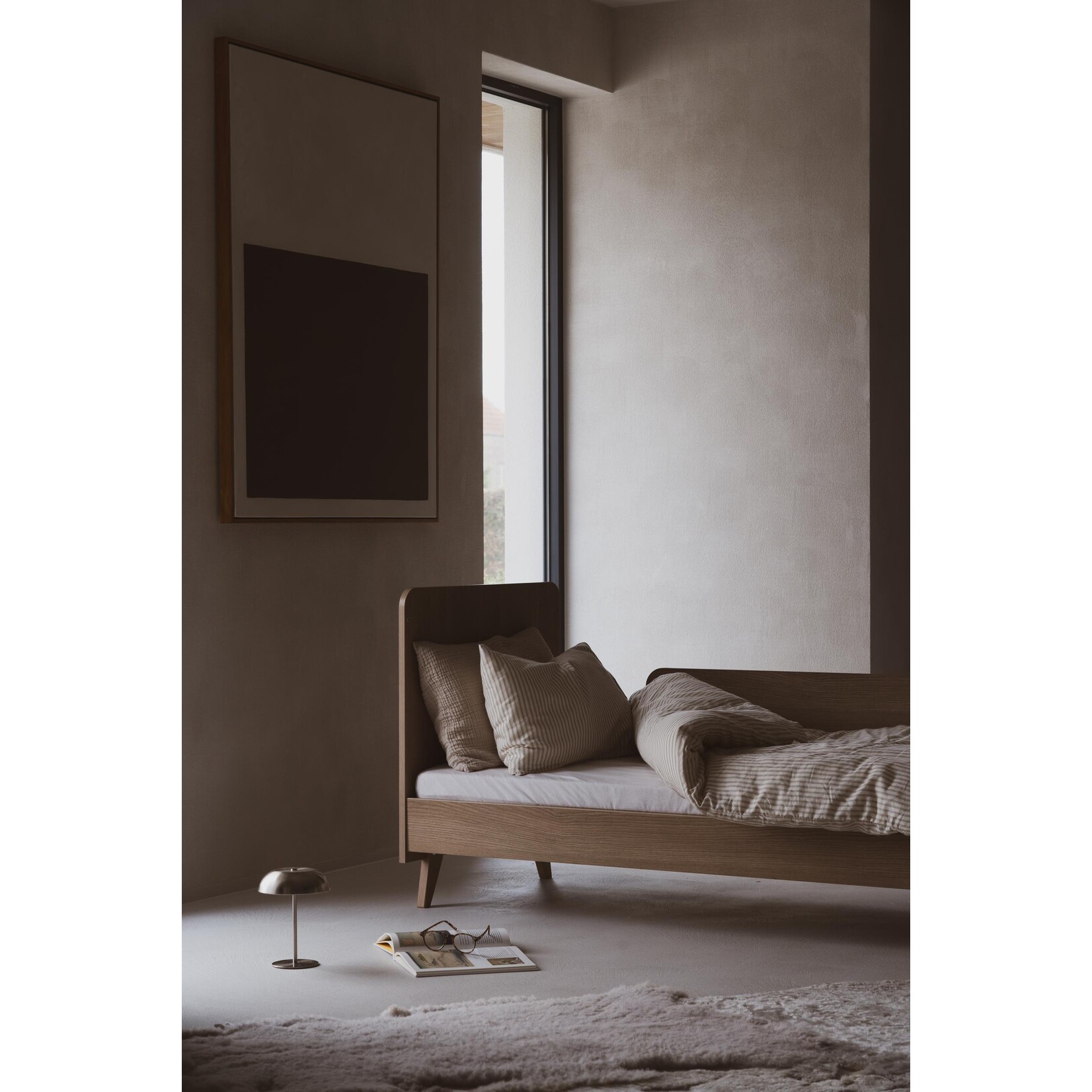 Quax Loft Lit Evolutif et Transformable Honey Ash 70x140CM