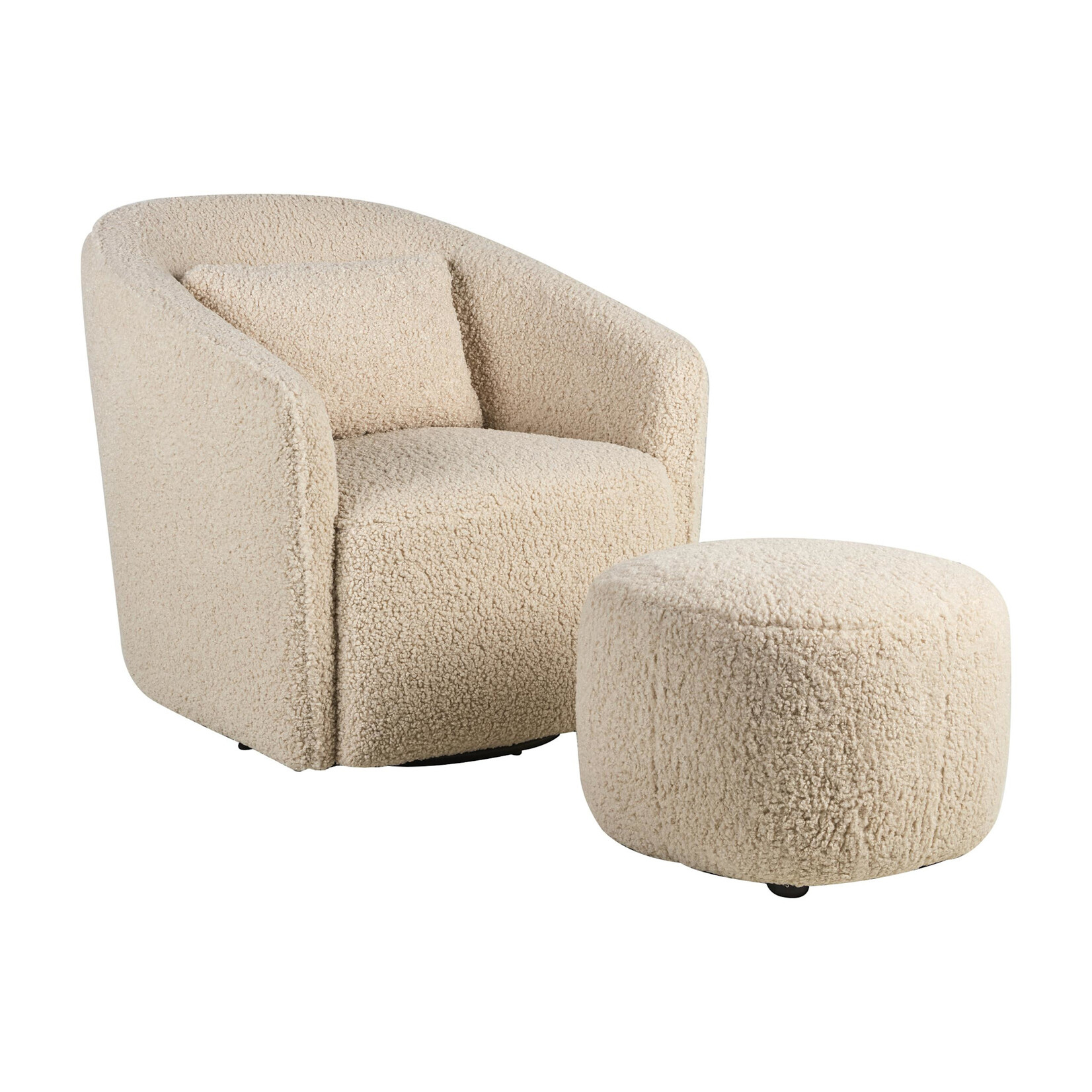 Quax Pouf Gomi Ottoman Chaise d'Allaitement Pivotante 360°