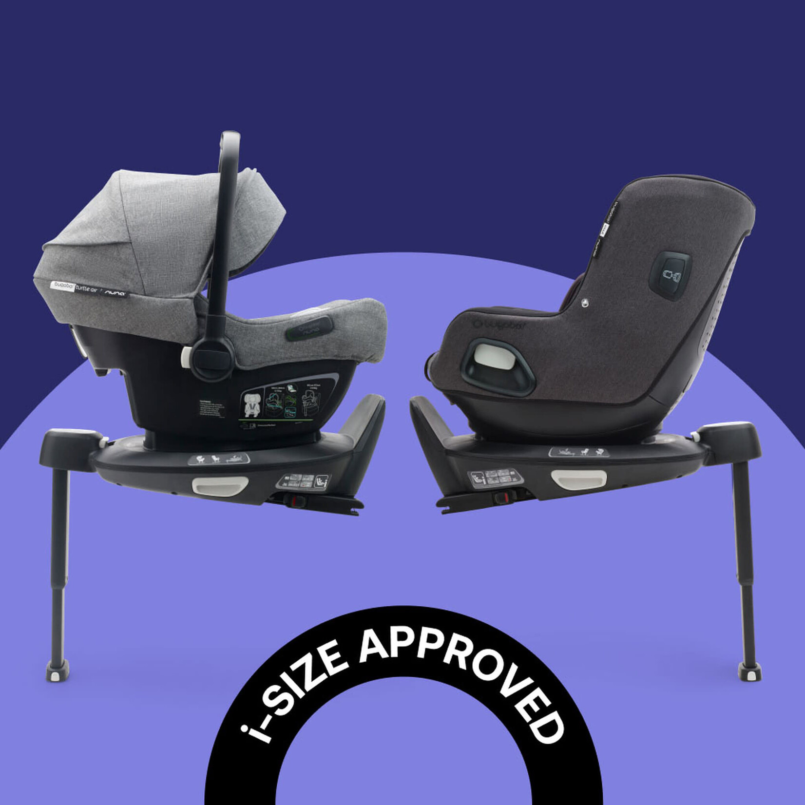 Bugaboo Base Isofix Pivotante 360 by Nuna Compatible Owl et Turtle Air