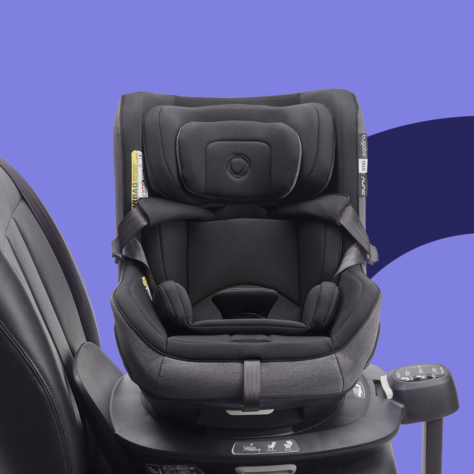 Bugaboo Siege Auto Owl by Nuna Groupe 0-1 Black