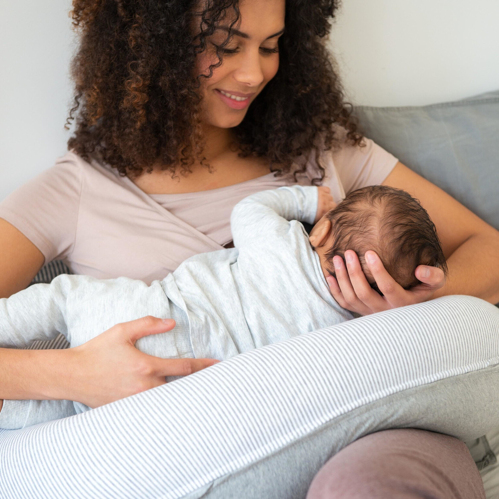 Doomoo Coussin de Grossesse Multi Usage Buddy Coton