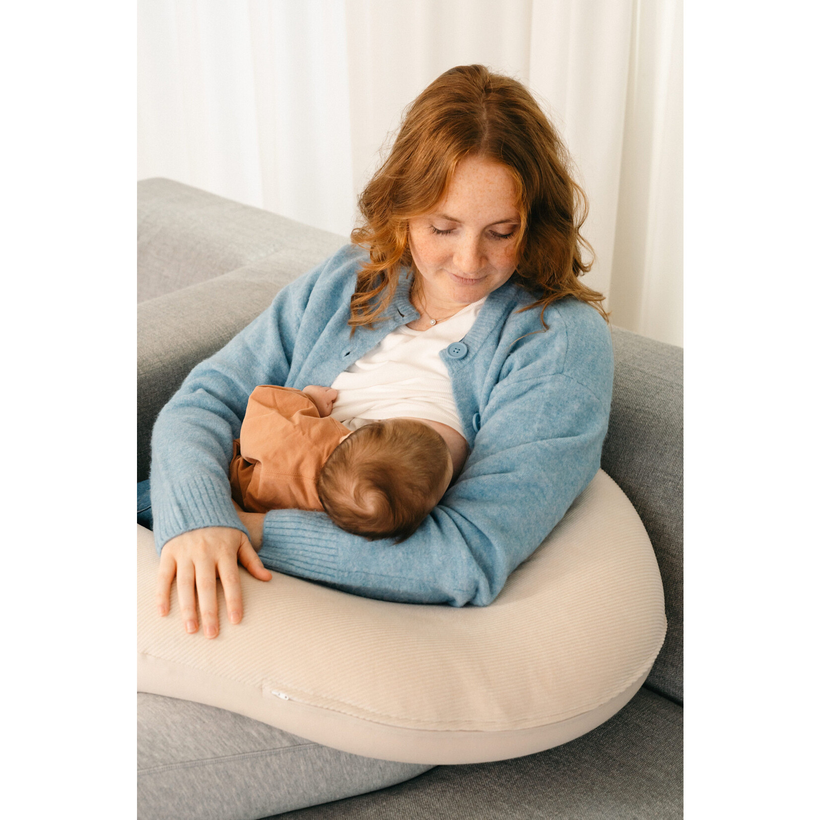 Doomoo Coussin de Maternité Multi Usages Buddy Corduroy