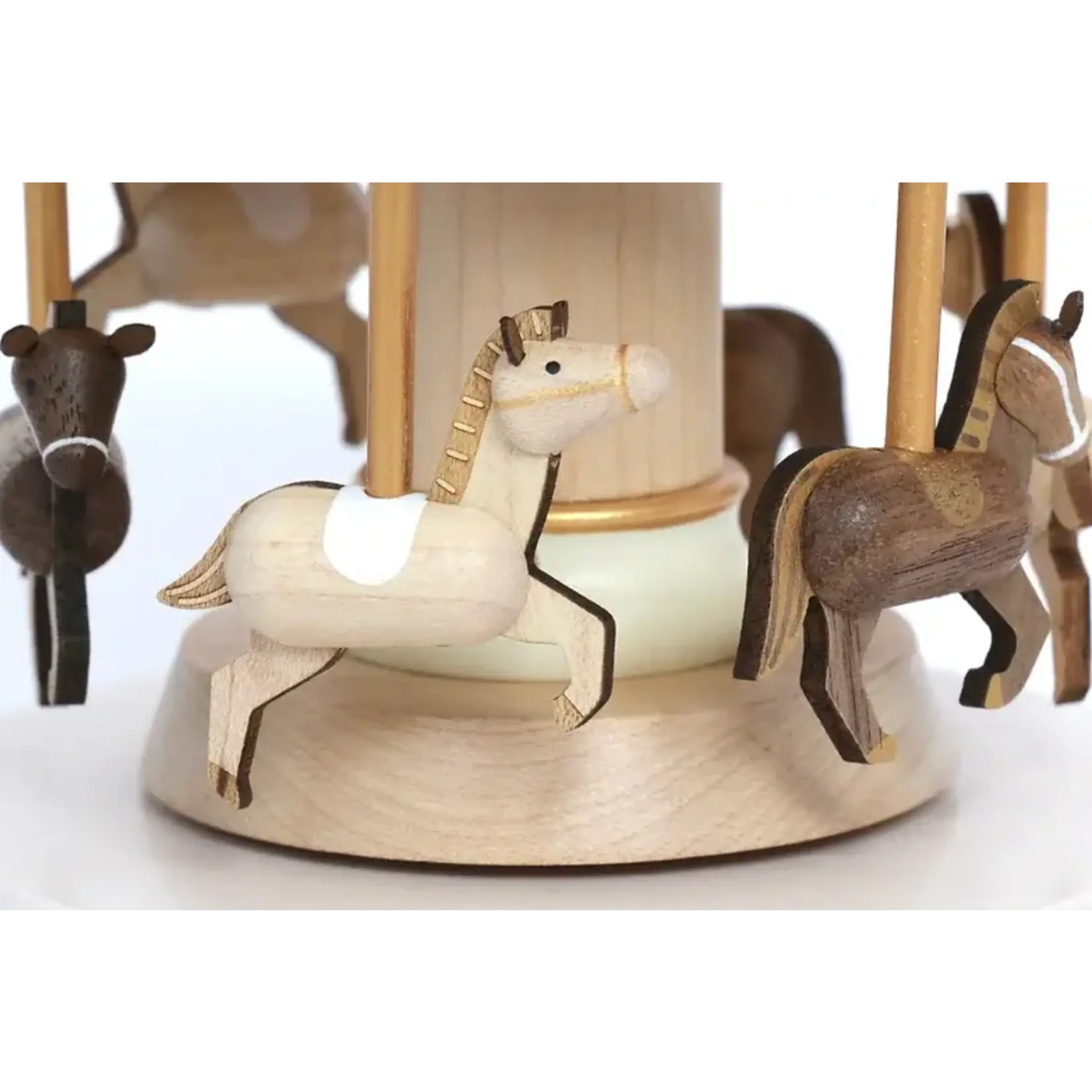 Wooderful Life Boite A Musique Carrousel Chevaux Wooderful Life N°17