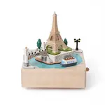 Wooderful Life Boite A Musique Tour Eiffel Paris Seine Wooderful Life