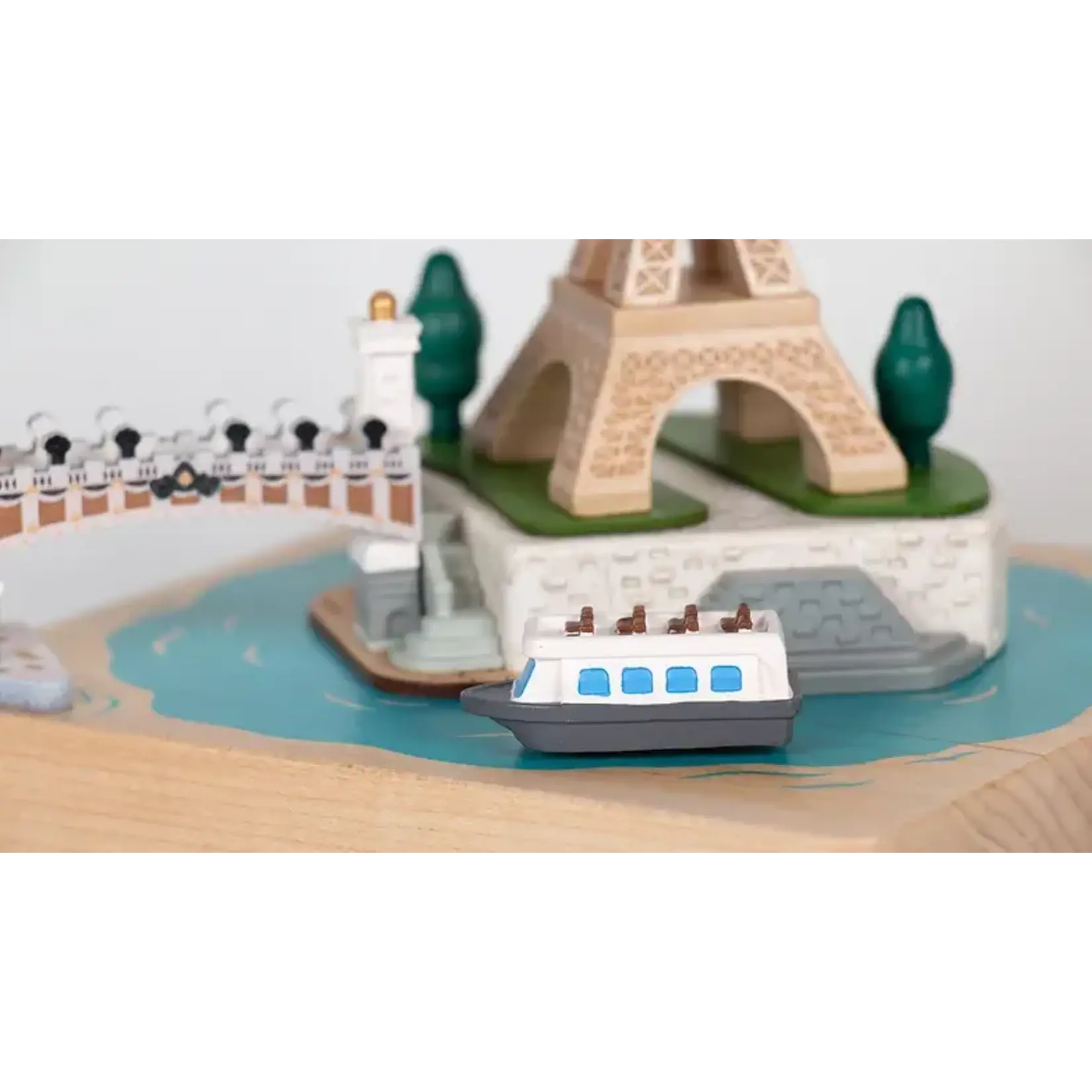 Wooderful Life Boite A Musique Tour Eiffel Paris Seine Wooderful Life