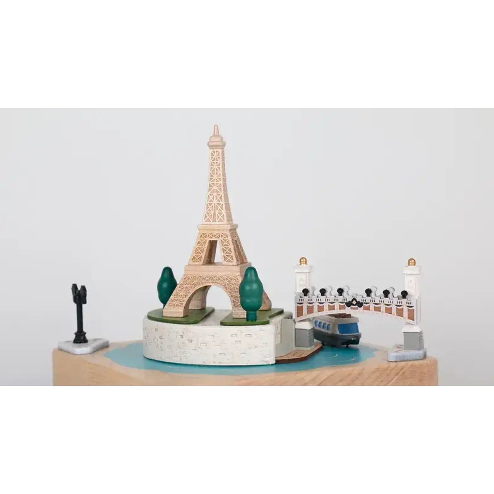 Wooderful Life Boite A Musique Tour Eiffel Paris Seine Wooderful Life
