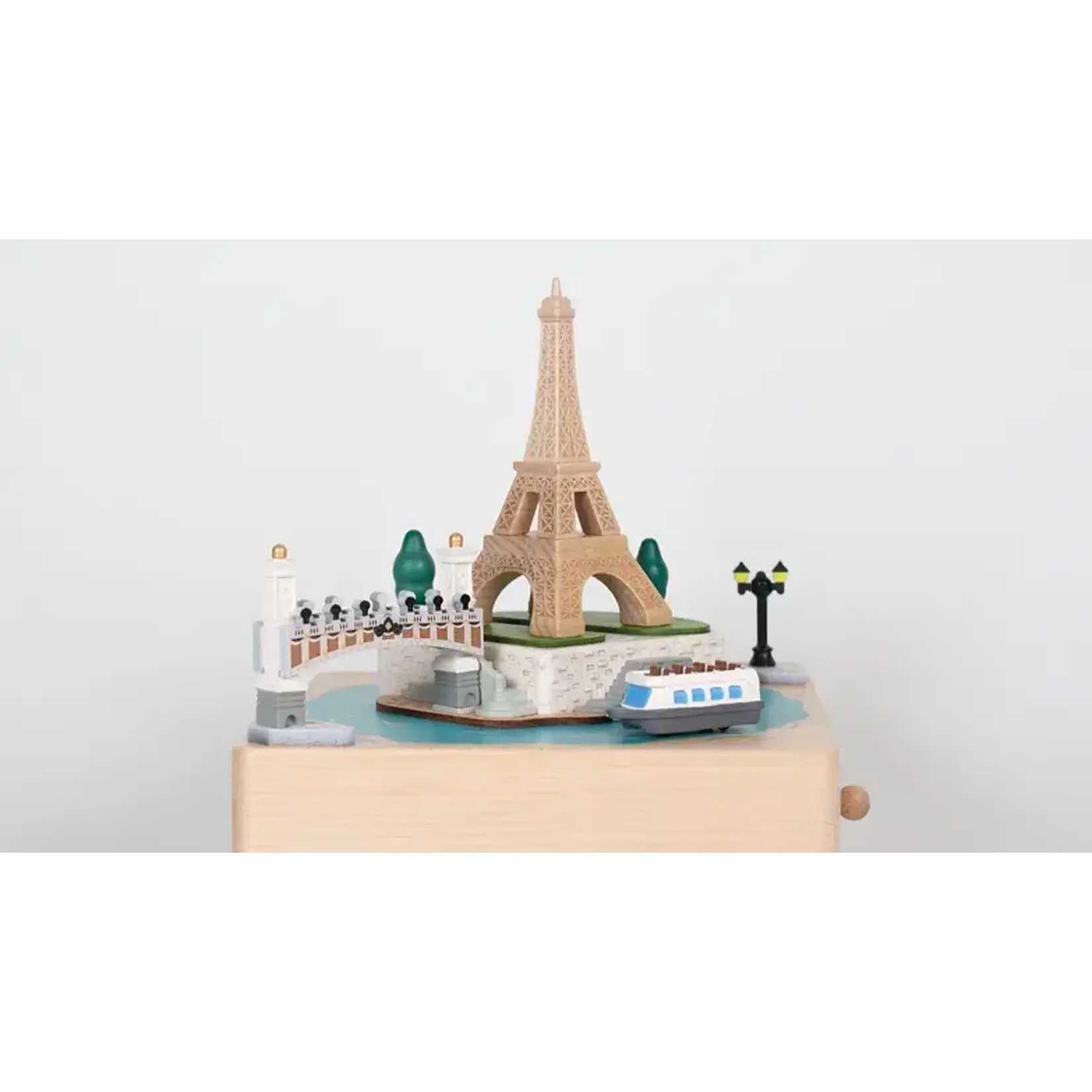 Wooderful Life Boite A Musique Tour Eiffel Paris Seine Wooderful Life