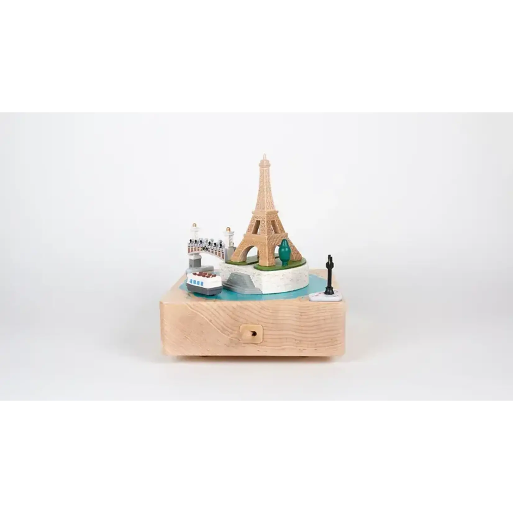Wooderful Life Boite A Musique Tour Eiffel Paris Seine Wooderful Life