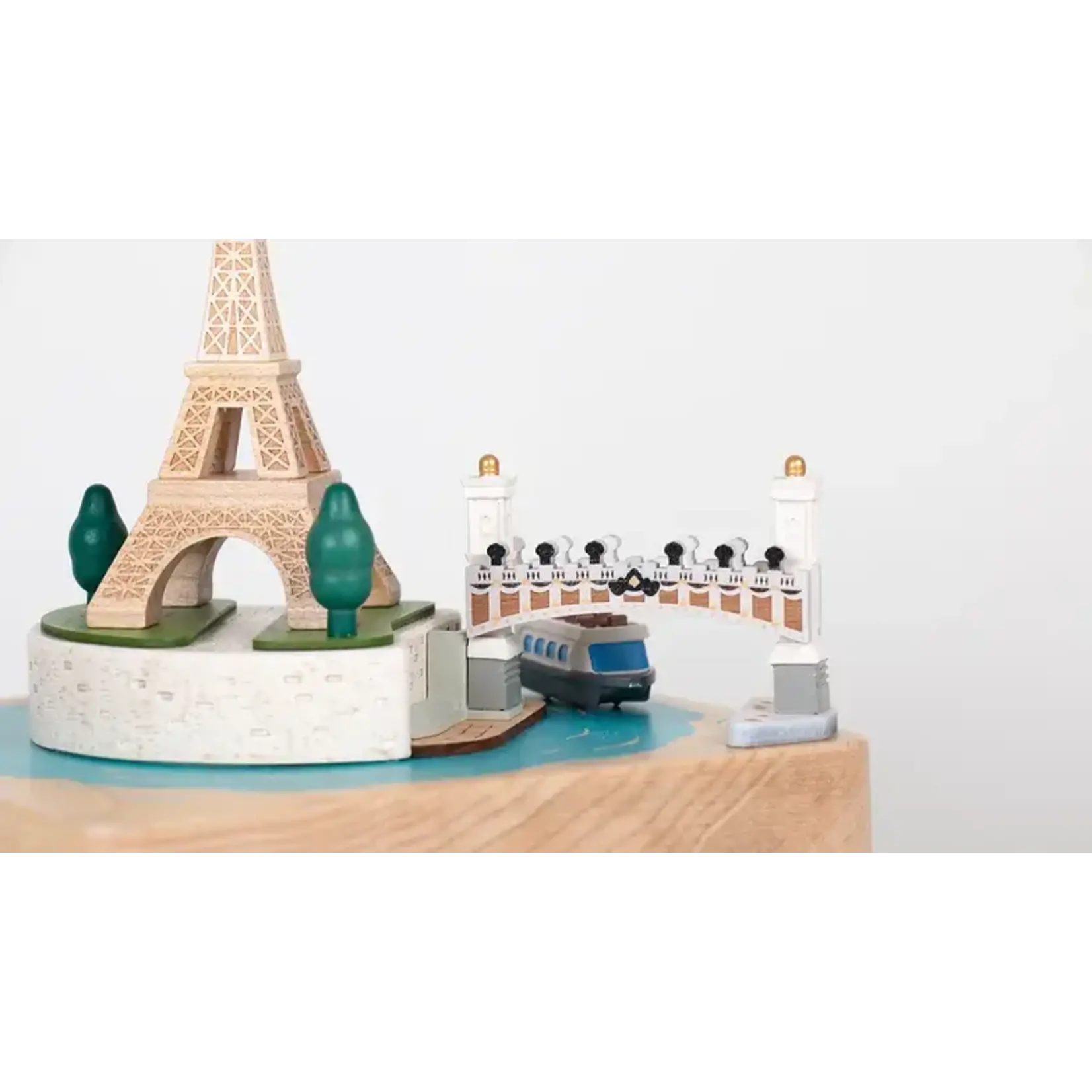 Wooderful Life Boite A Musique Tour Eiffel Paris Seine Wooderful Life