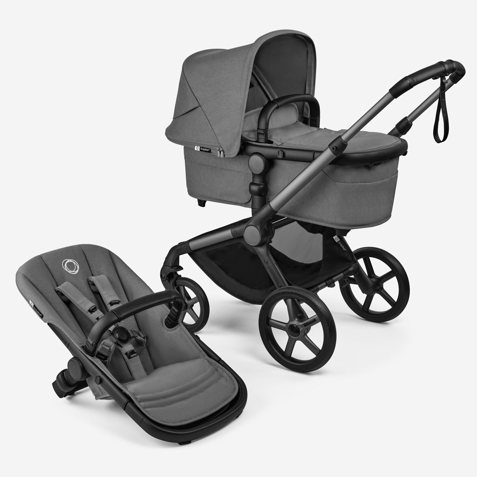 Bugaboo Pack Trio 3-en-1 Bugaboo Fox 5 Renew TRAVEL SYSTEM Bundle