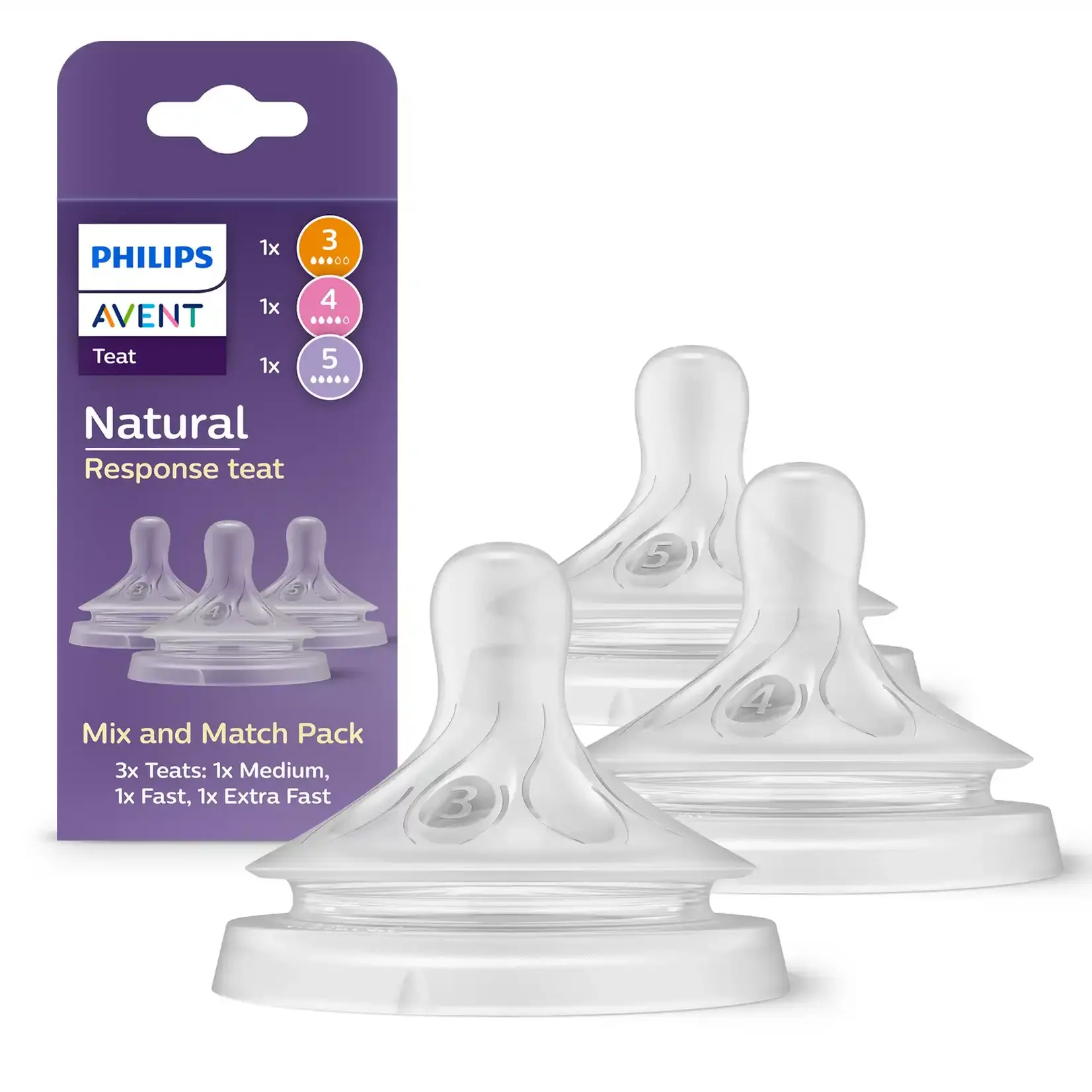 Avent Natural 3.0 Tétines - Multi Size Pack