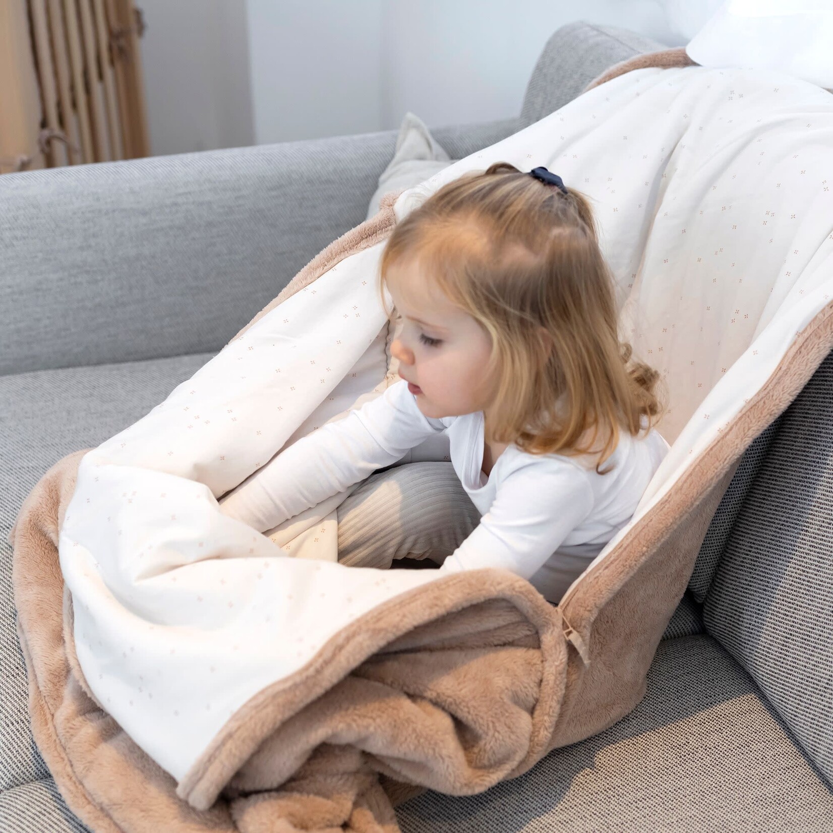 Bemini Sac de Couchage Camping Bag Pady Softy Tog 3 Naturel 70X140 cm