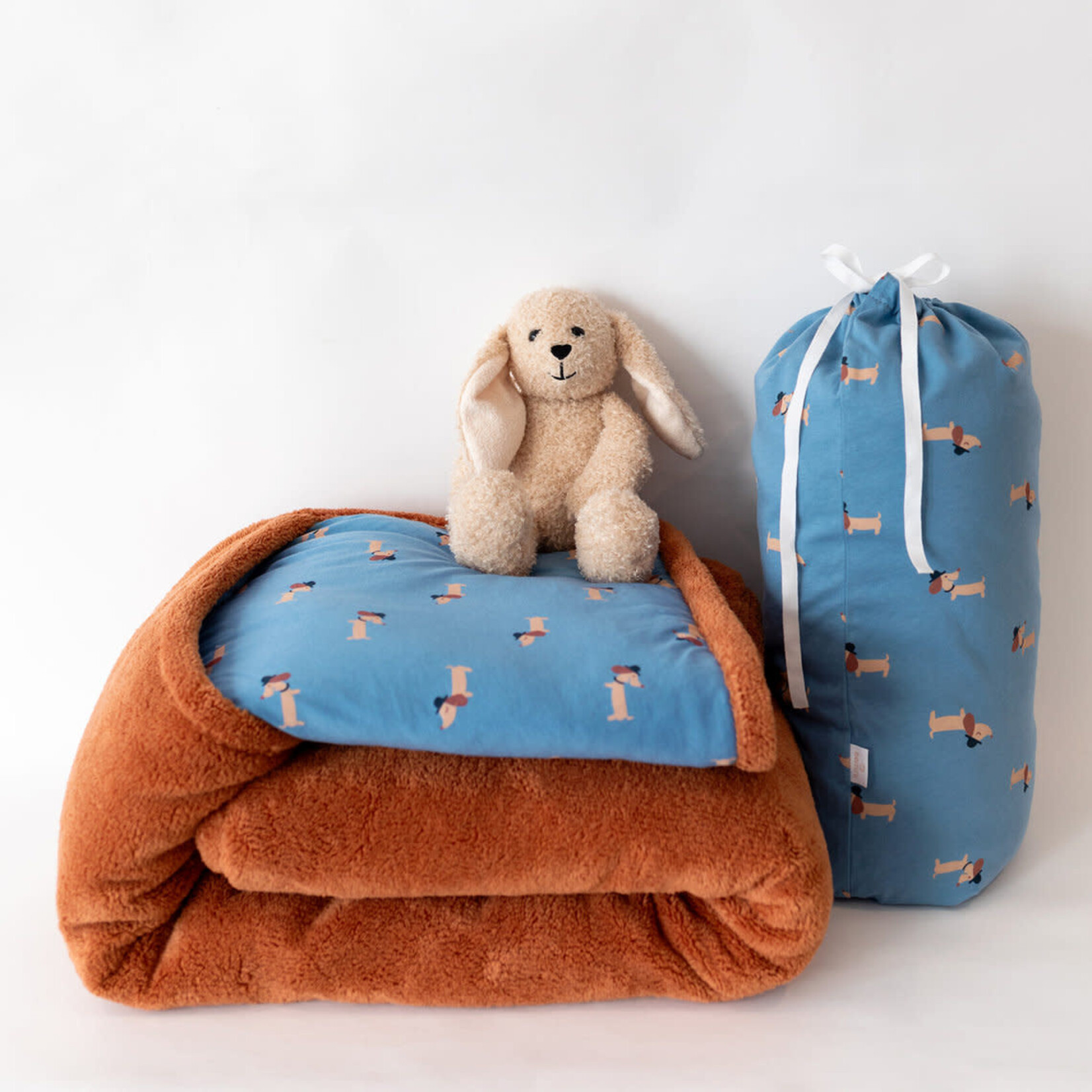 Bemini Sac de Couchage Camping Bag Pady Softy Tog 3 Noisette 70X140 cm