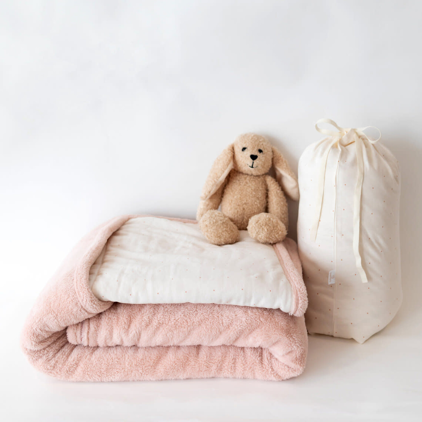Bemini Sac de Couchage Camping Bag Pady Softy Tog 3 Vieux Rose Blush 70X140 cm