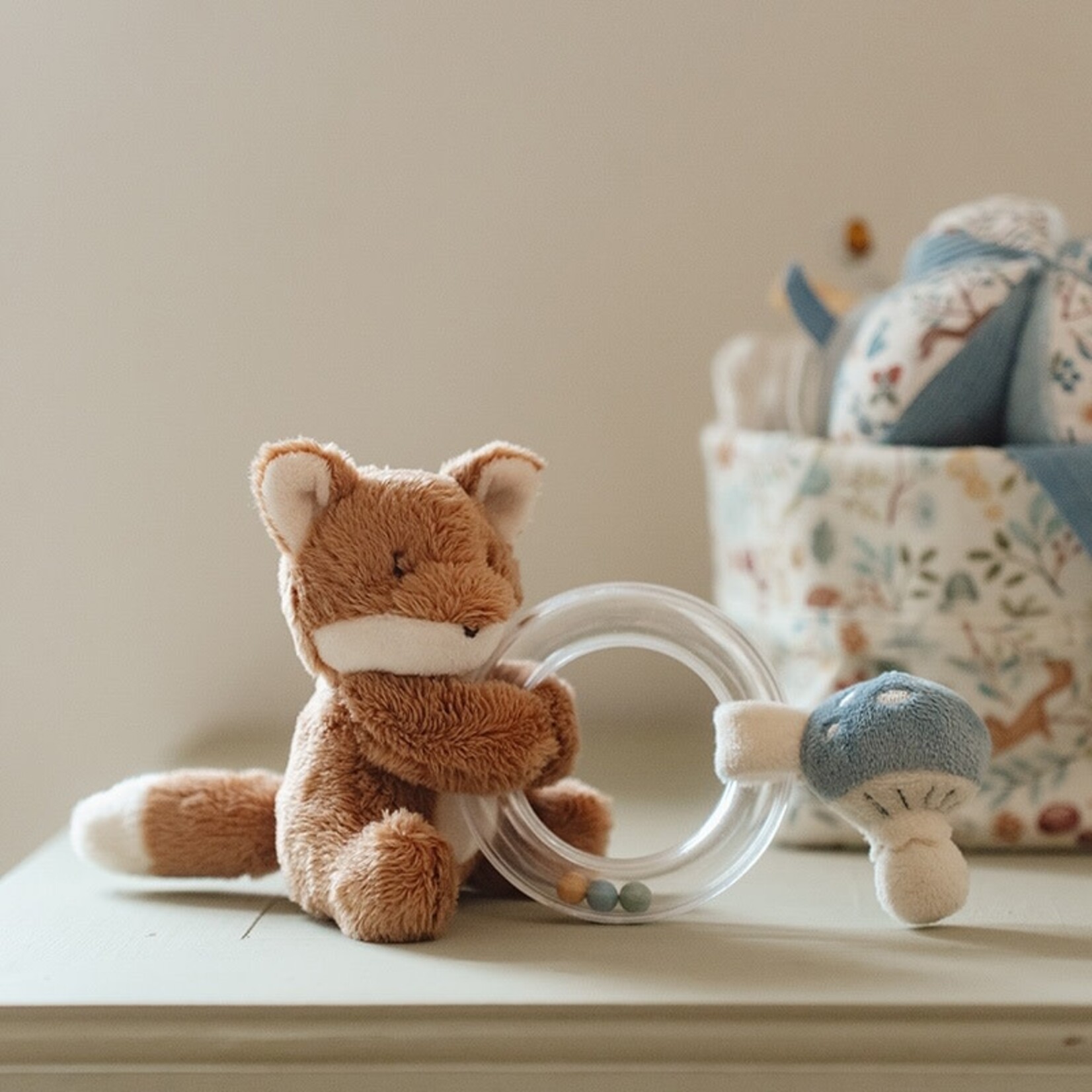 Little Dutch Anneau Hochet Renard - Forest Friends GRS