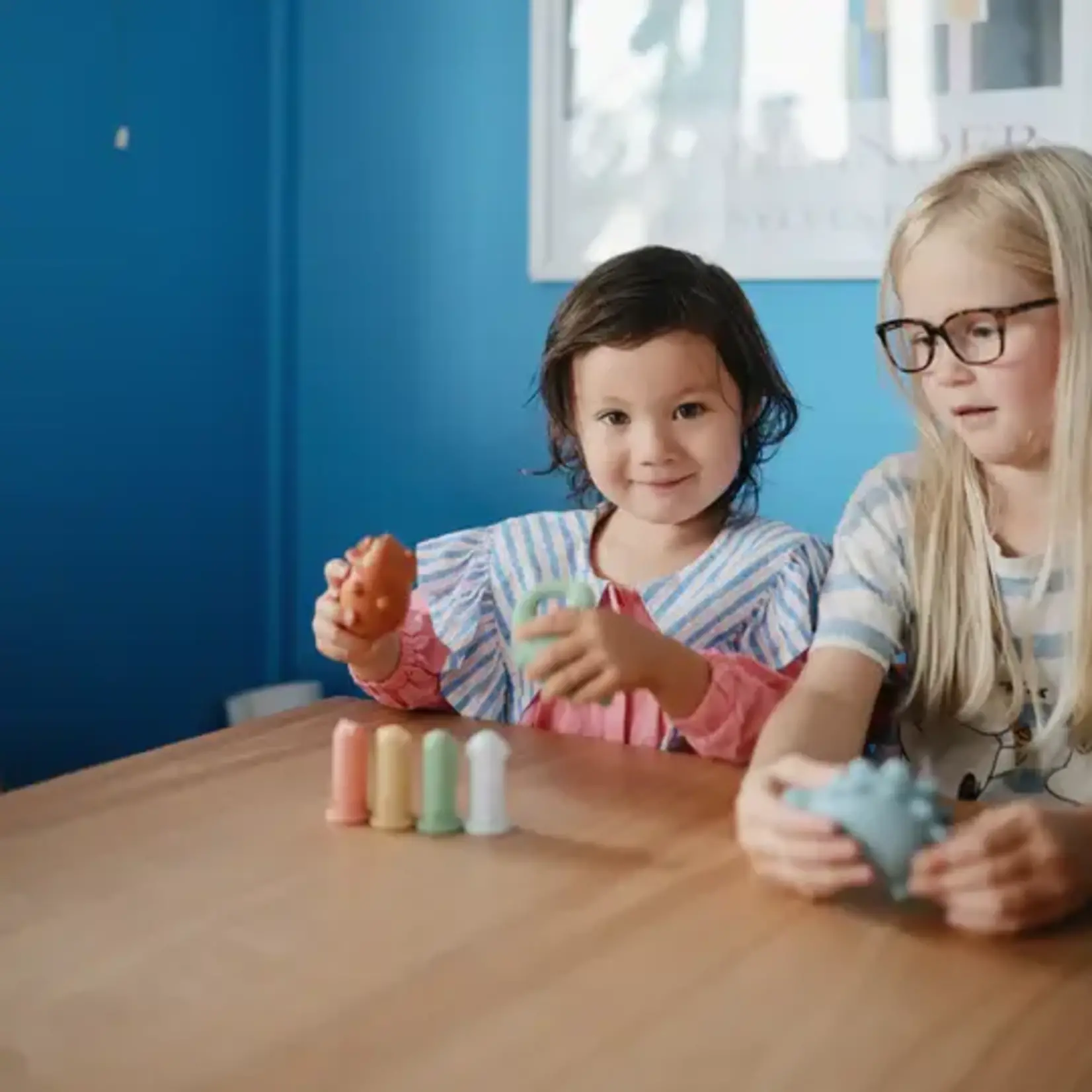 Mushie Pack de 4 Jeux de Bain - Dino