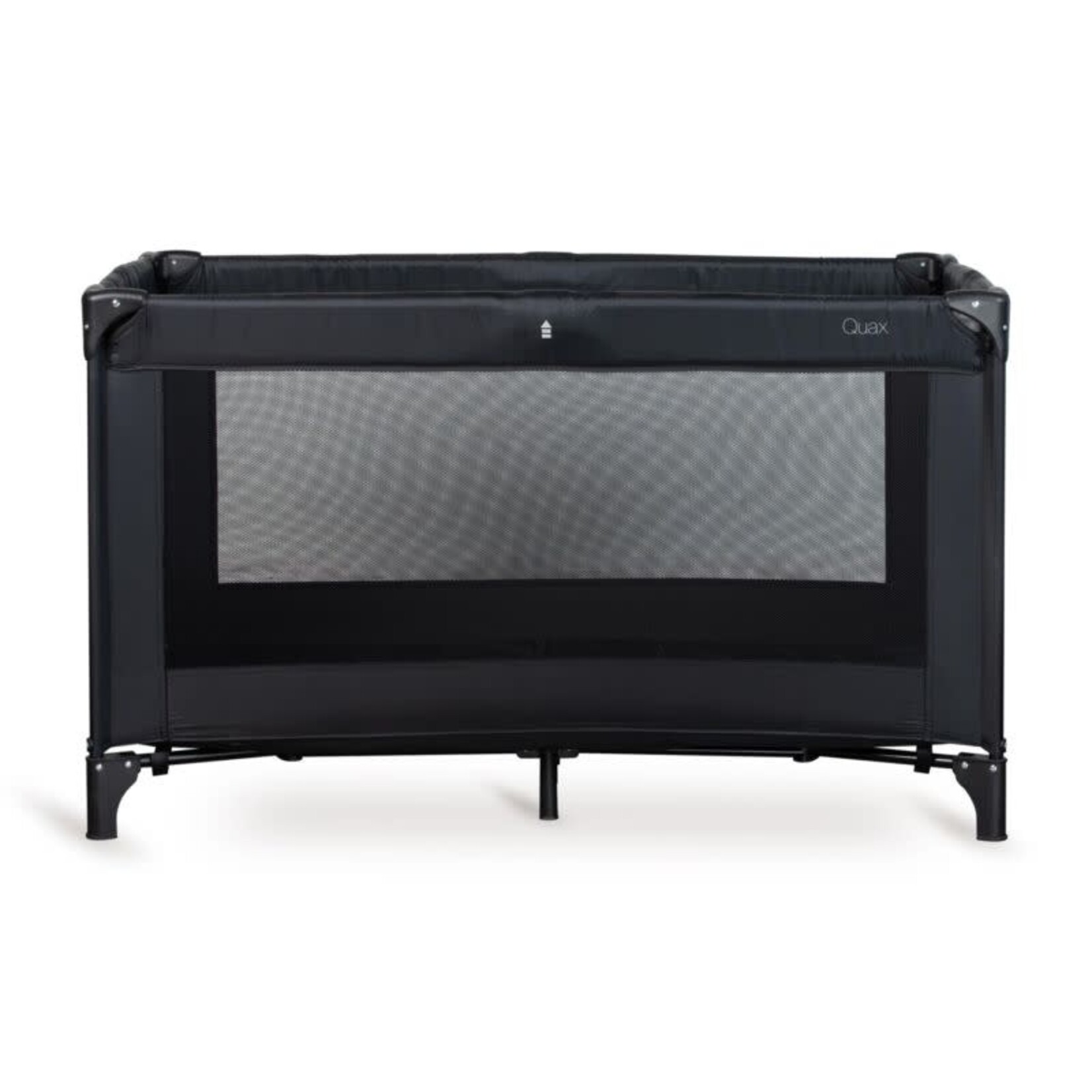Quax Lit Voyage Pliant avec Tirette 120 x 60 cm - Noir