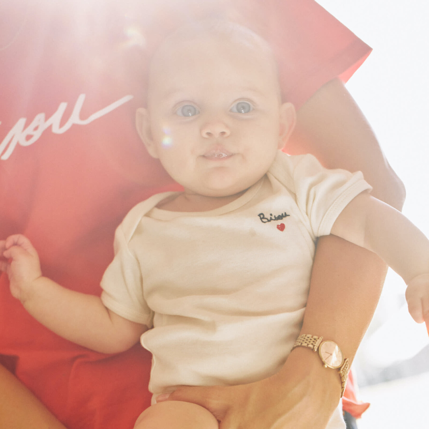 Mathilde Cabanas Body brodé bisou 18M