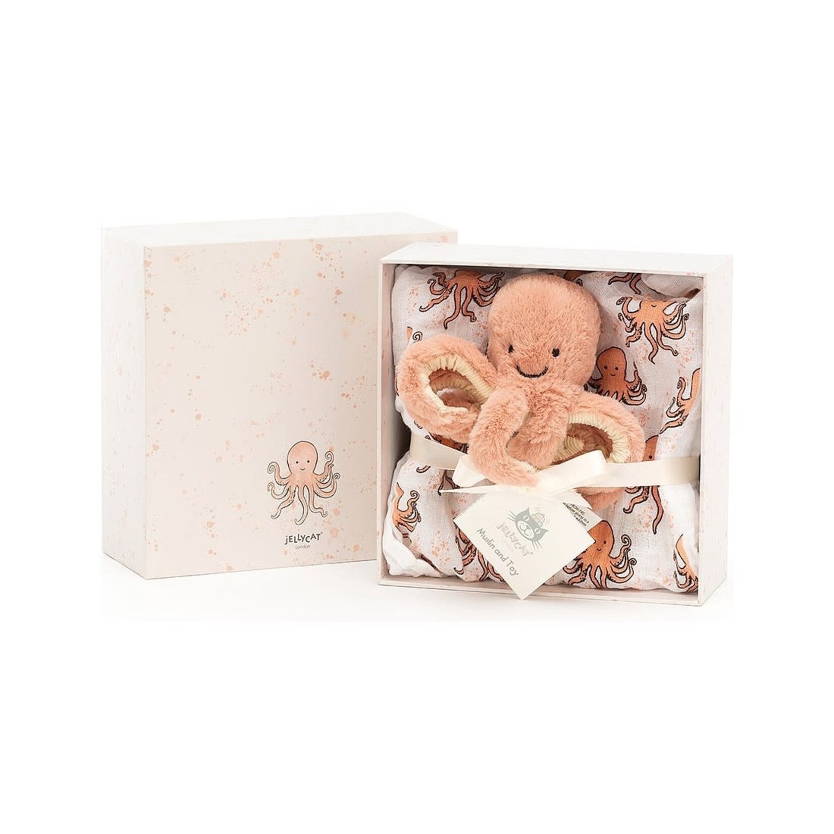 JellyCat Odell Octopus Coffret Cadeau